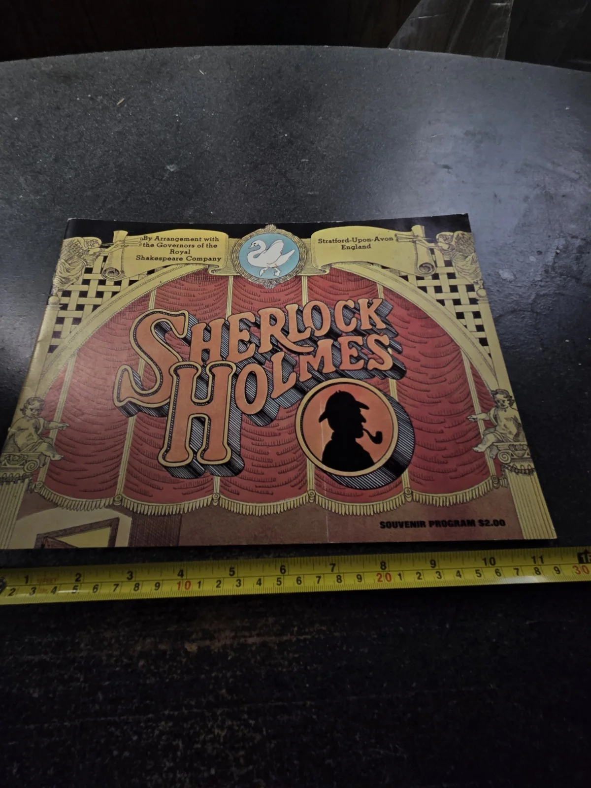 Leonard Nimoy Signed Sherlock Holmes-Star Trek-Stagebill + Royal Theatre Prog., изображение 4