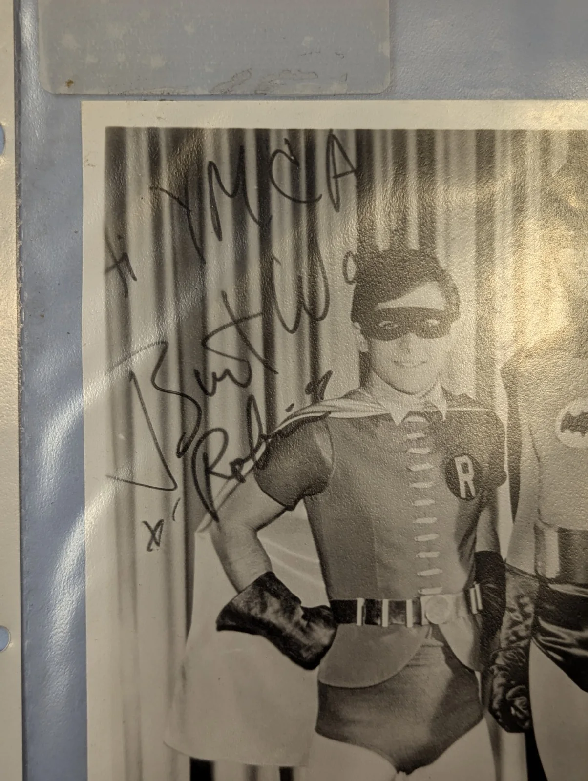 Adam West, Burt Ward — vintage Batman and Robin autographed photo The Original Adam West and Burt Ward, image 3