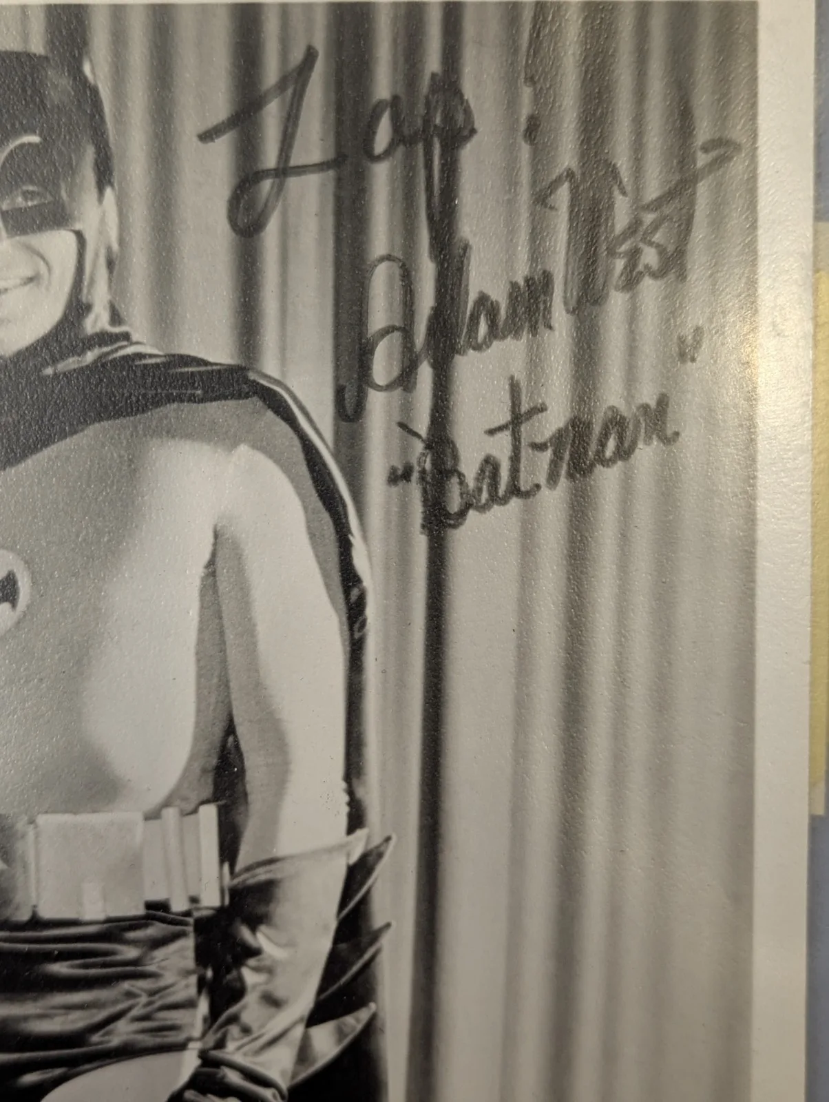 Adam West, Burt Ward — vintage Batman and Robin autographed photo The Original Adam West and Burt Ward, image 4