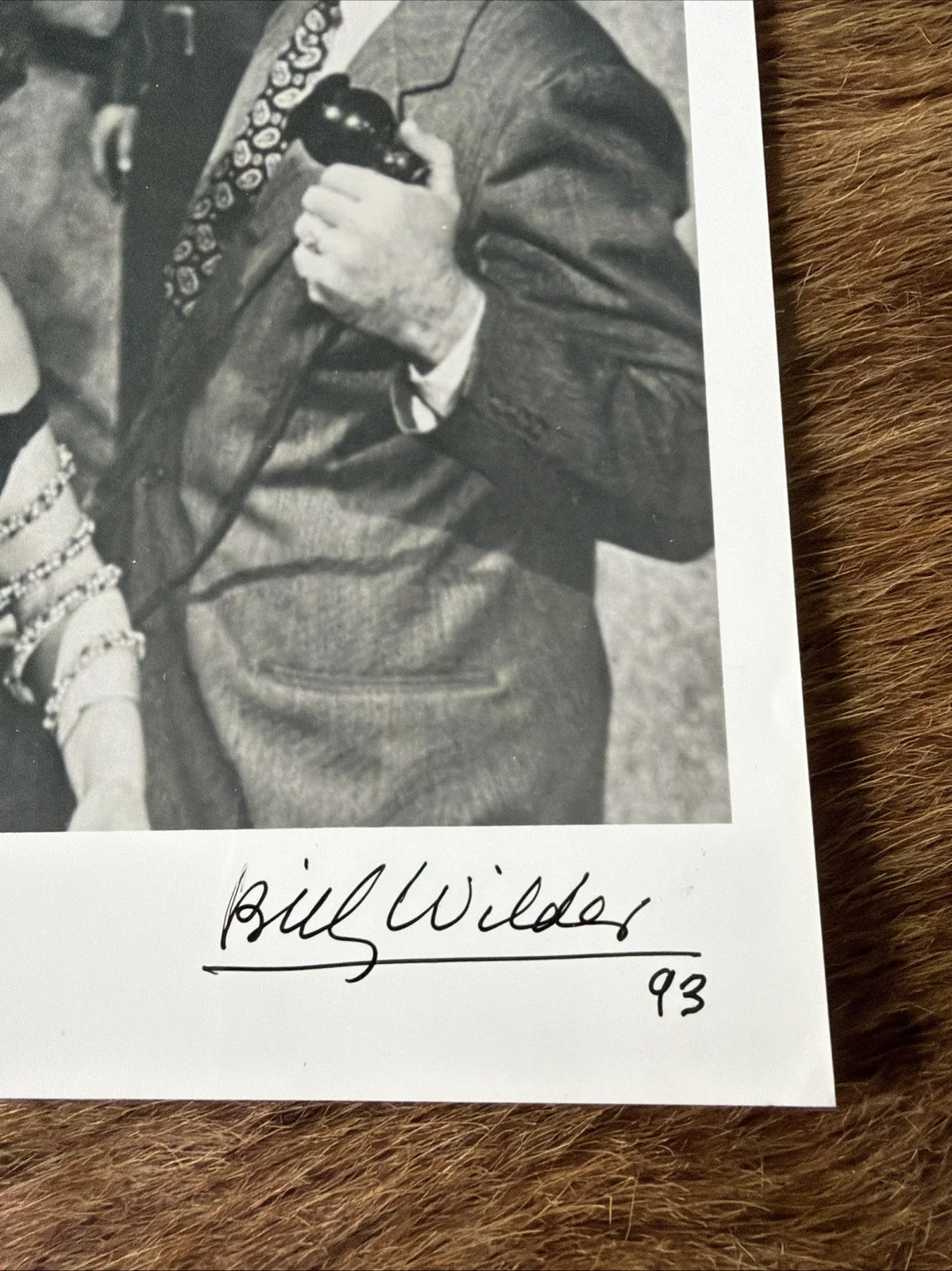 Billy Wilder signed autograph photo - Gloria Swanson/Sunset Blvd Boulevard, изображение 5