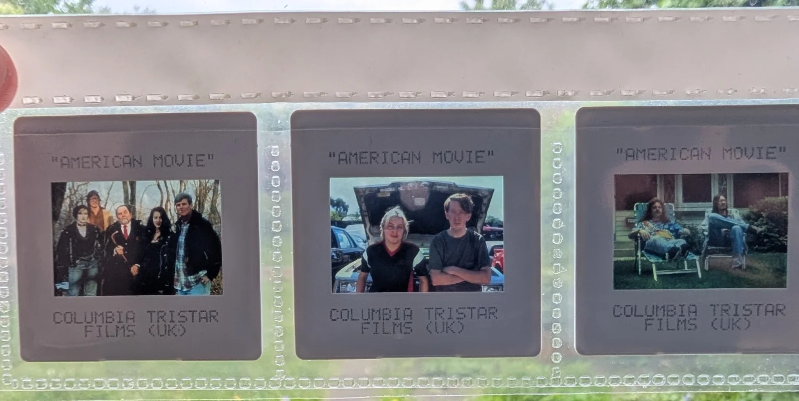 American Movie 1999 UK press transparencies x3, cult documentary slides, image 2