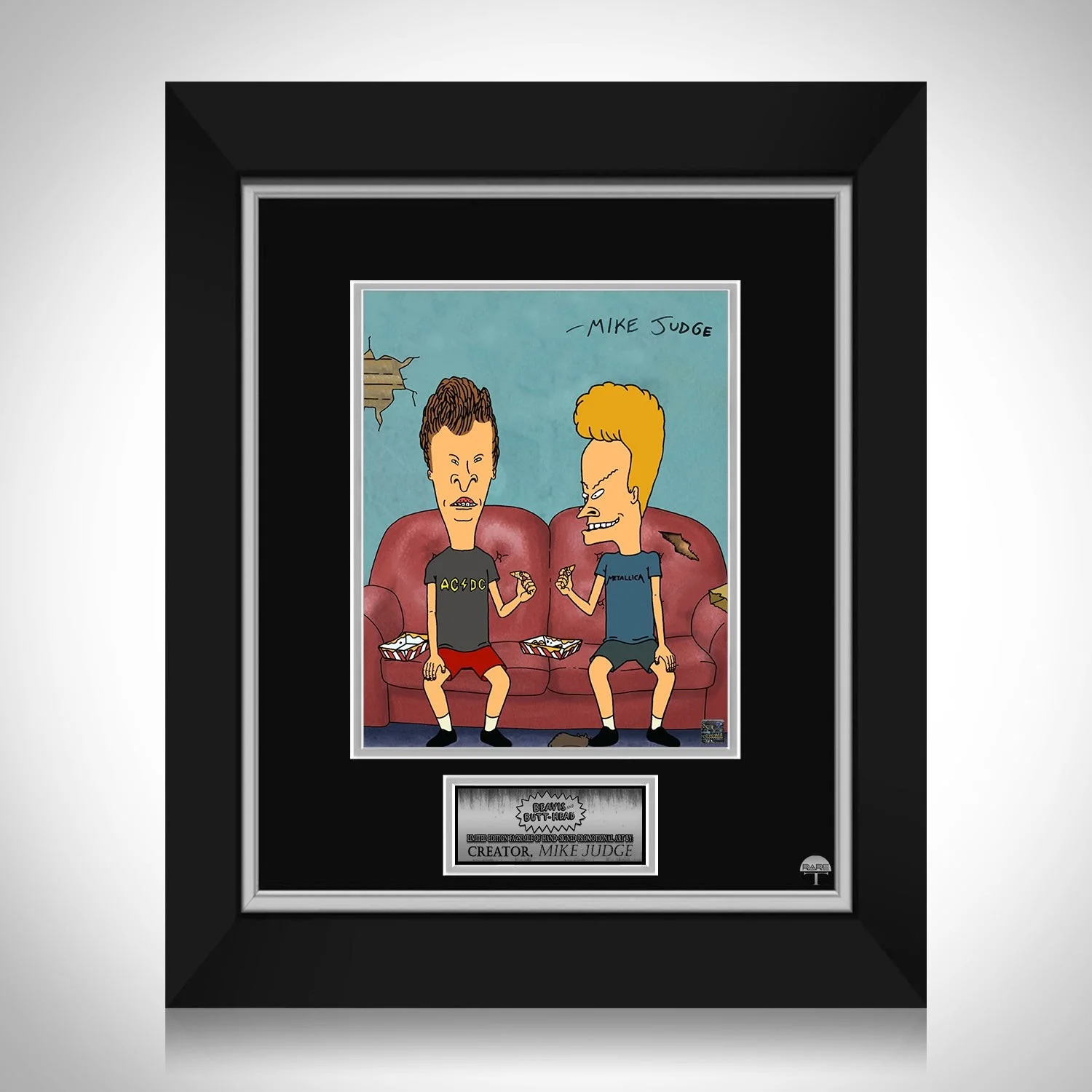 MIKE JUDGE — BEAVIS BUTTHEAD TV SHOW MIKE JUDGE 8X11 SIGNED PHOTO AUTOGRAPH SIGNATURE POSTER
