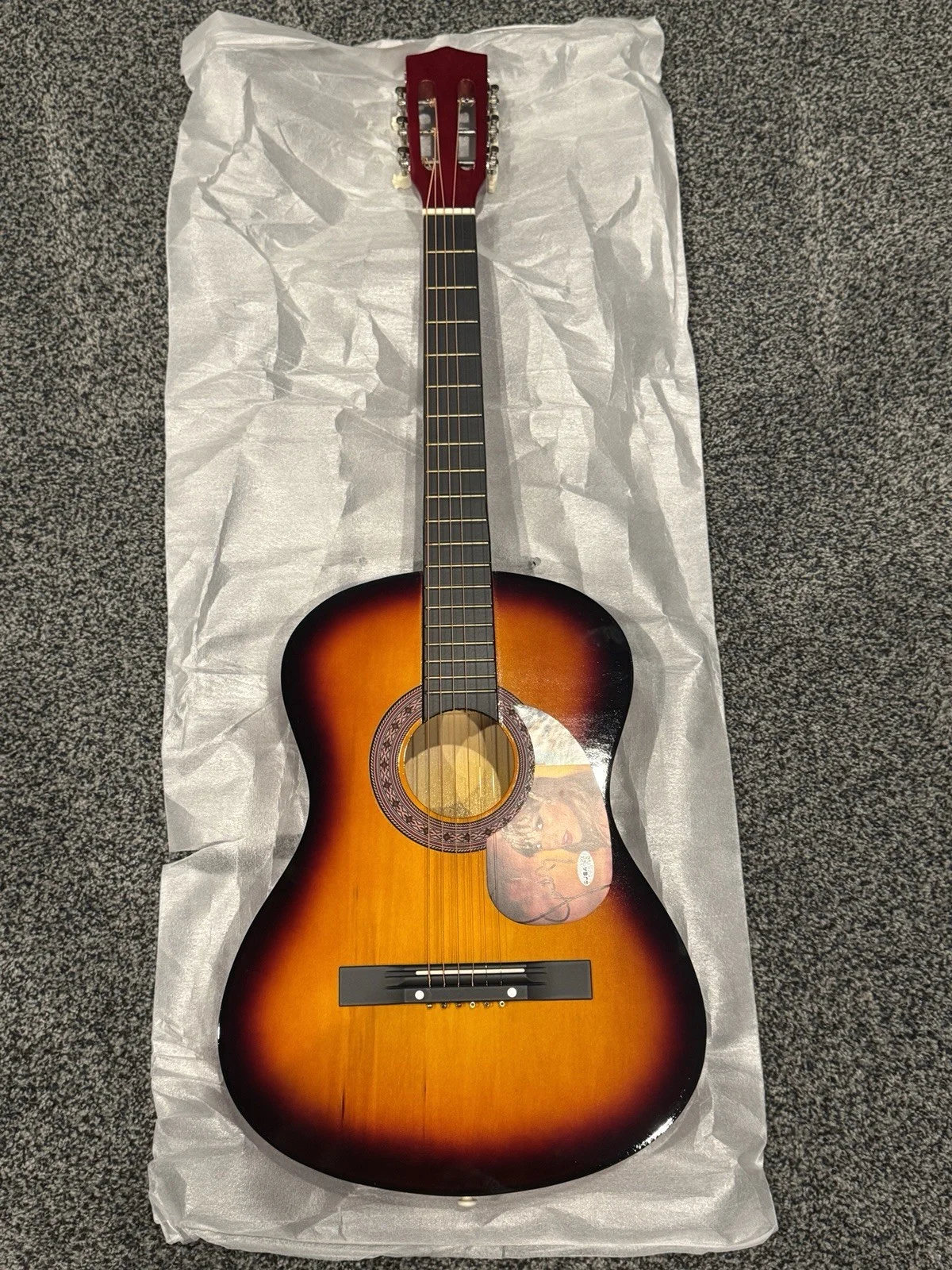 Taylor Swift Hand Signed Acoustic Guitar With JSA Authentication, image 4