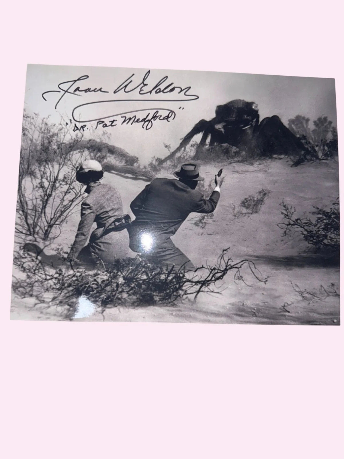 Autographed Jean Weldon 1950s Sci-Fi Movie THEM Photo Signed "Dr. Pat Medford", изображение 2