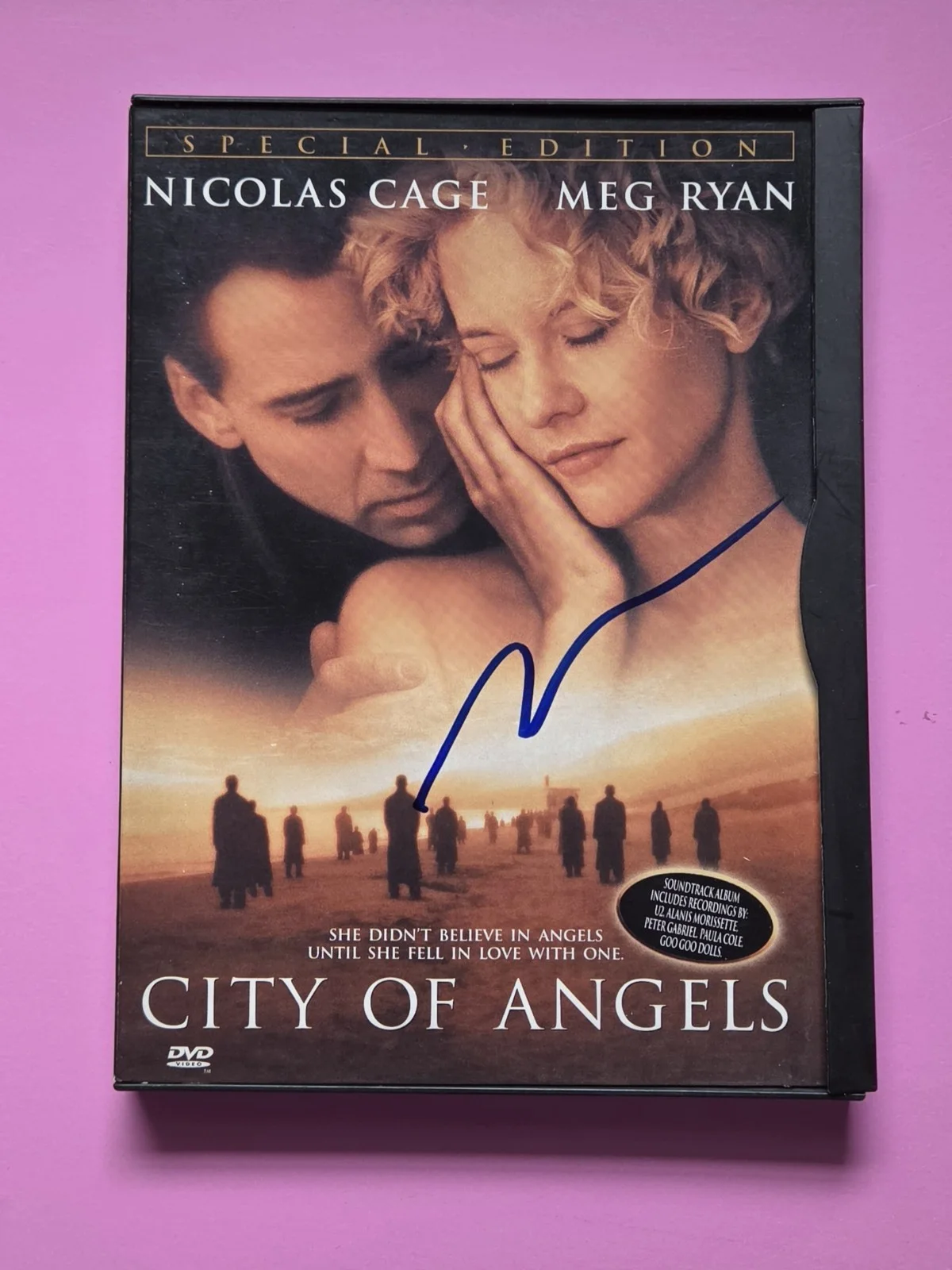 meg ryan — MEG RYAN SIGNED ☆ AUTOGRAPHED City Of Angels DVD Cover Only 🔥🔥🔥, изображение 2