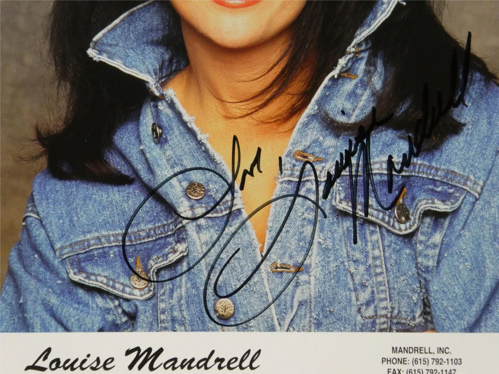 Louis Mandrell Signed 8x10 Photo Autographed, image 2