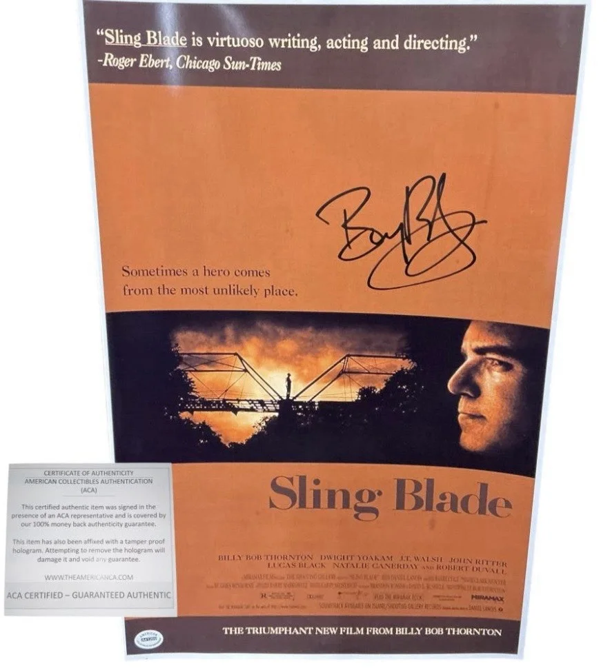 Billy Bob Thornton Signed 11x17 Photo with American Collectibles COA, image 2