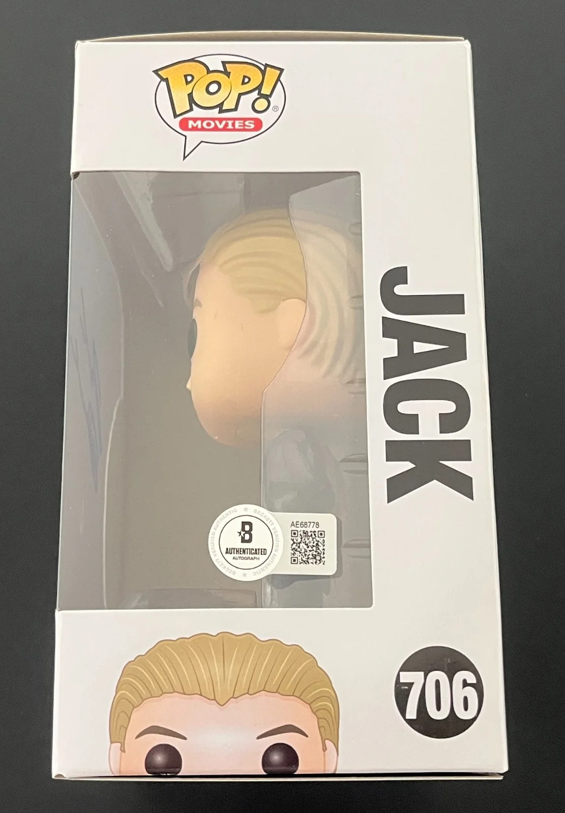 LEONARDO DICAPRIO SIGNED AUTOGRAPH TITANIC JACK #706 FUNKO w/PROOF & BECKETT COA, изображение 4