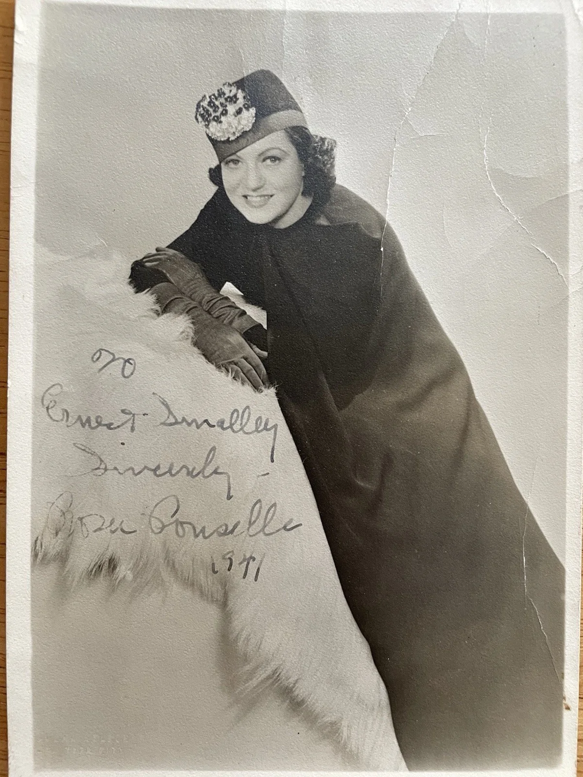 Opera Soprano Rosa Ponselle Autograph Photo, image 2