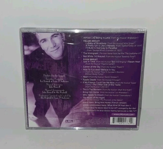 Franc D'Ambrosio Signed Broadway CD Autograph, image 2