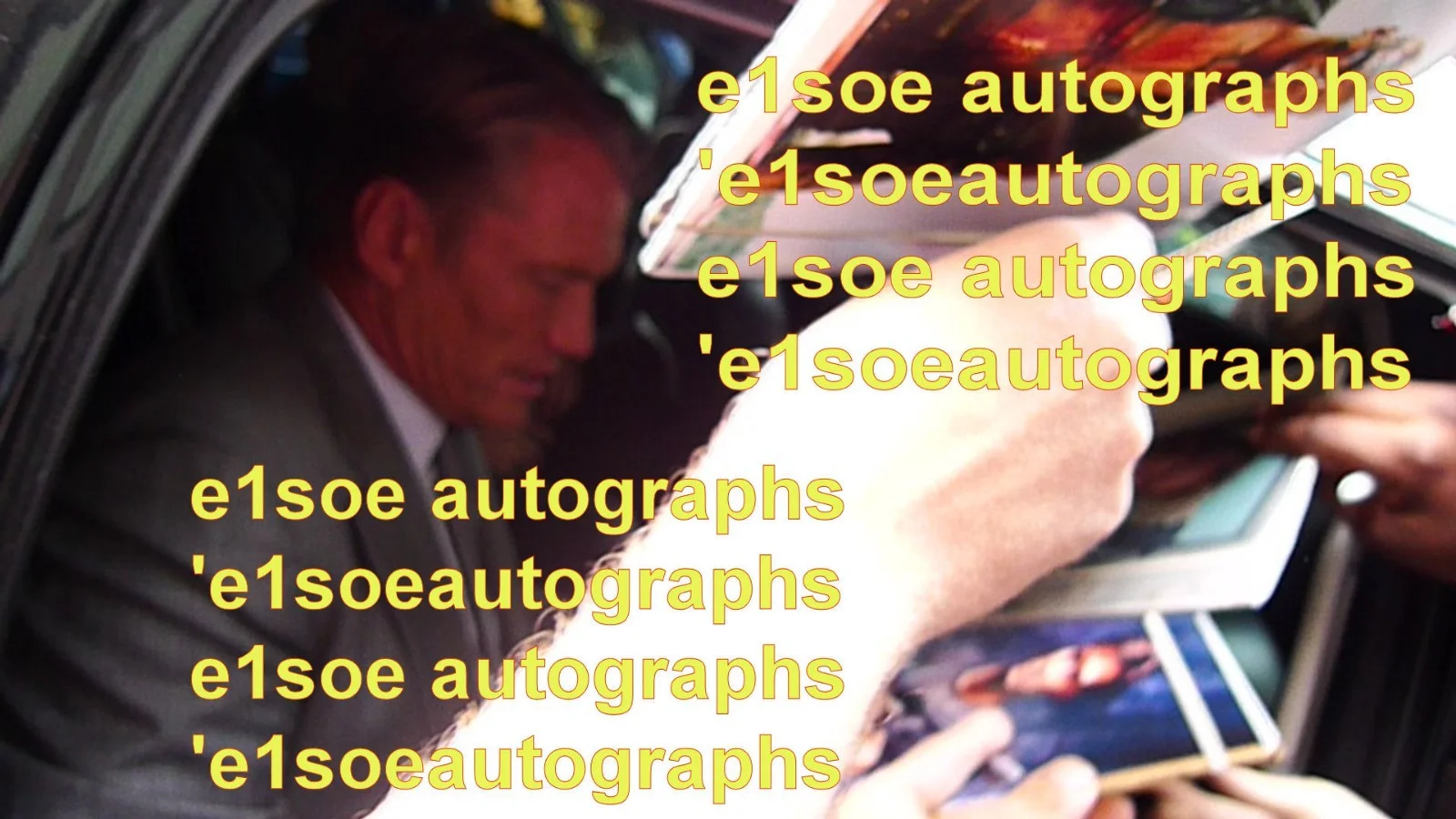 Dolph Lundgren — Dolph Lundgren signed 8x10 photo - In Person Proof. CREED, Expendables, Drago, изображение 2