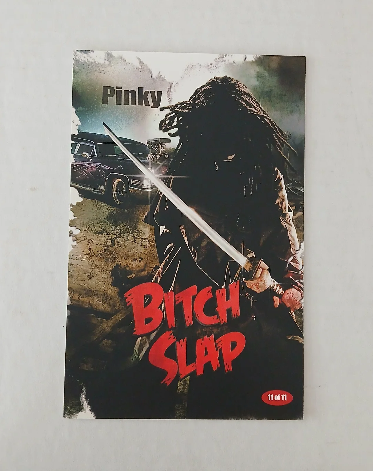 Bitch Slap 13 Promo Postcards 1 signed Erin Cummings, Julia Voth & America Olivo, изображение 2