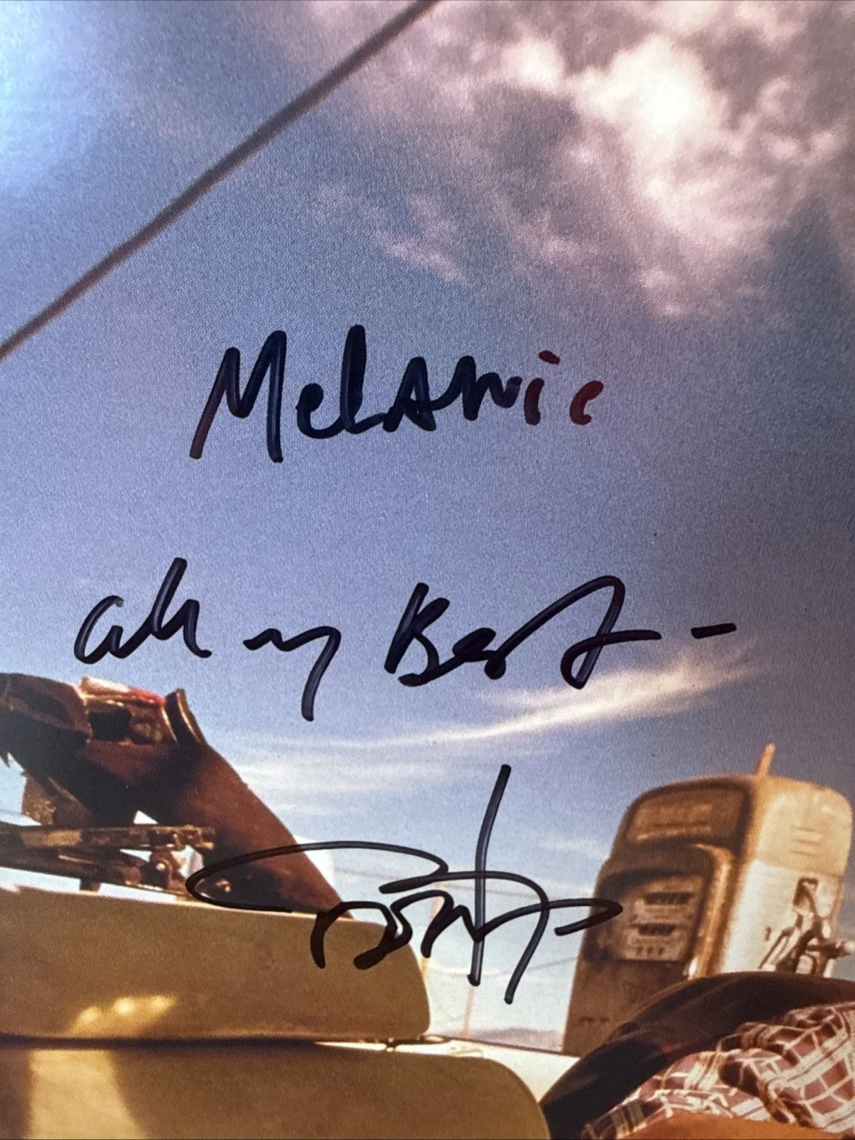 Johnny Depp Autographed Photo FEAR AND LOATHING IN LV EXCELLENT 🔥, image 2