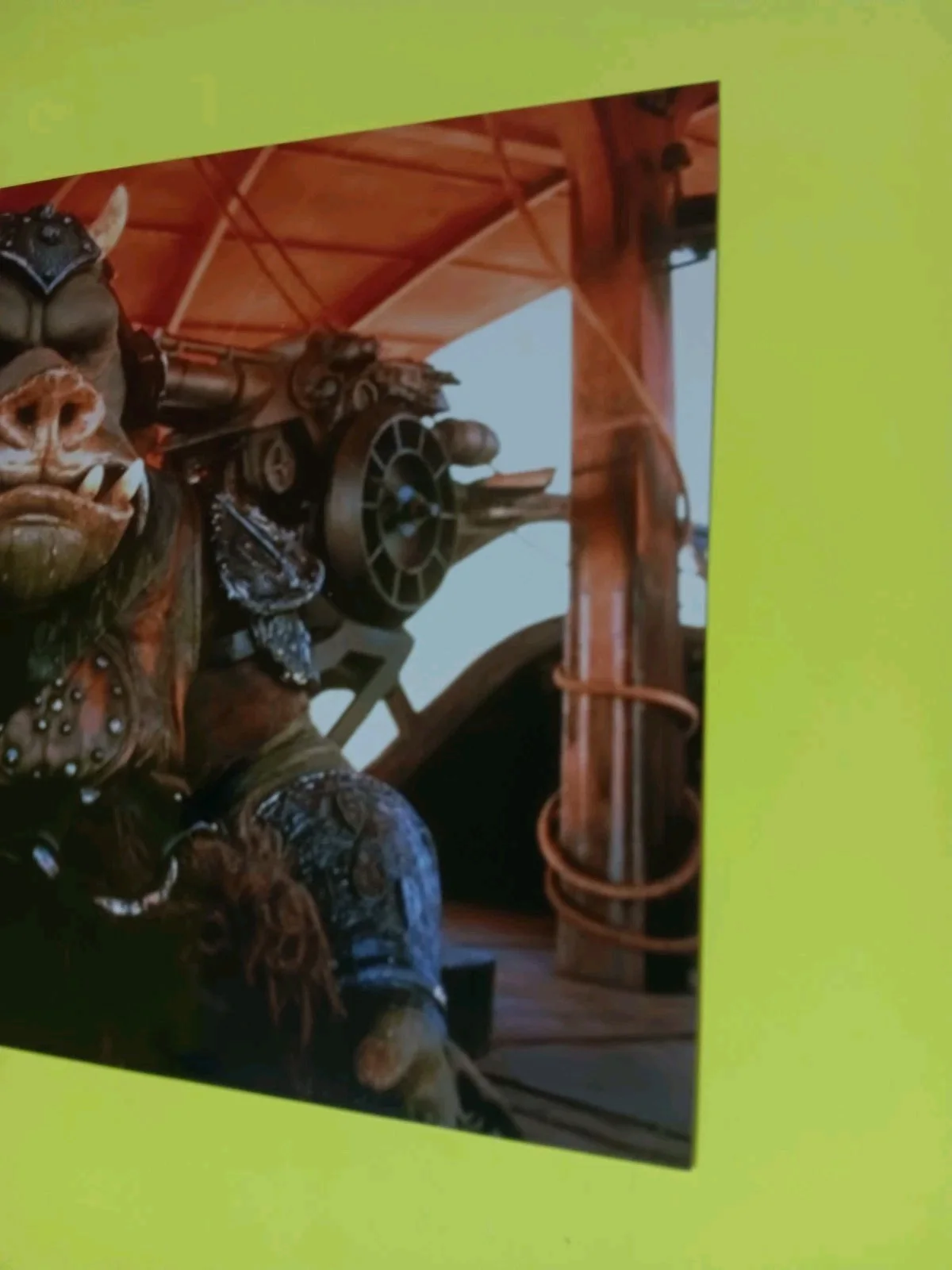 Stephen Costantino — Stephen Costantino signed 11x14 photo Gamorrean Guard Return of the Jedi, изображение 2