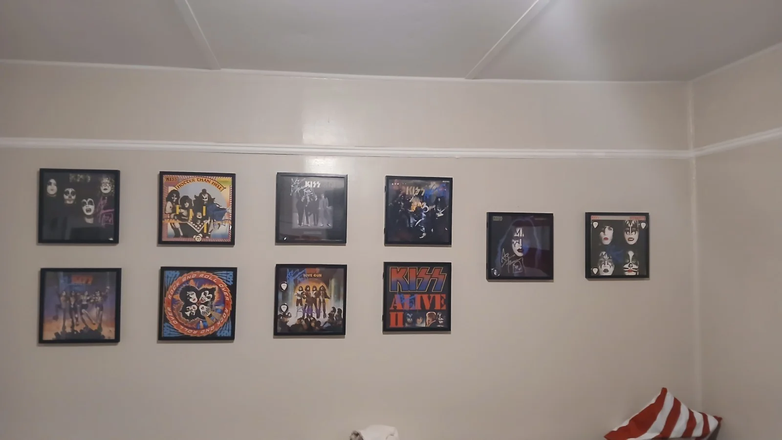 Ace Frehley Kiss Signed Autographed Hotter Than Hell Vinyl LP Album COA Beckett, изображение 2