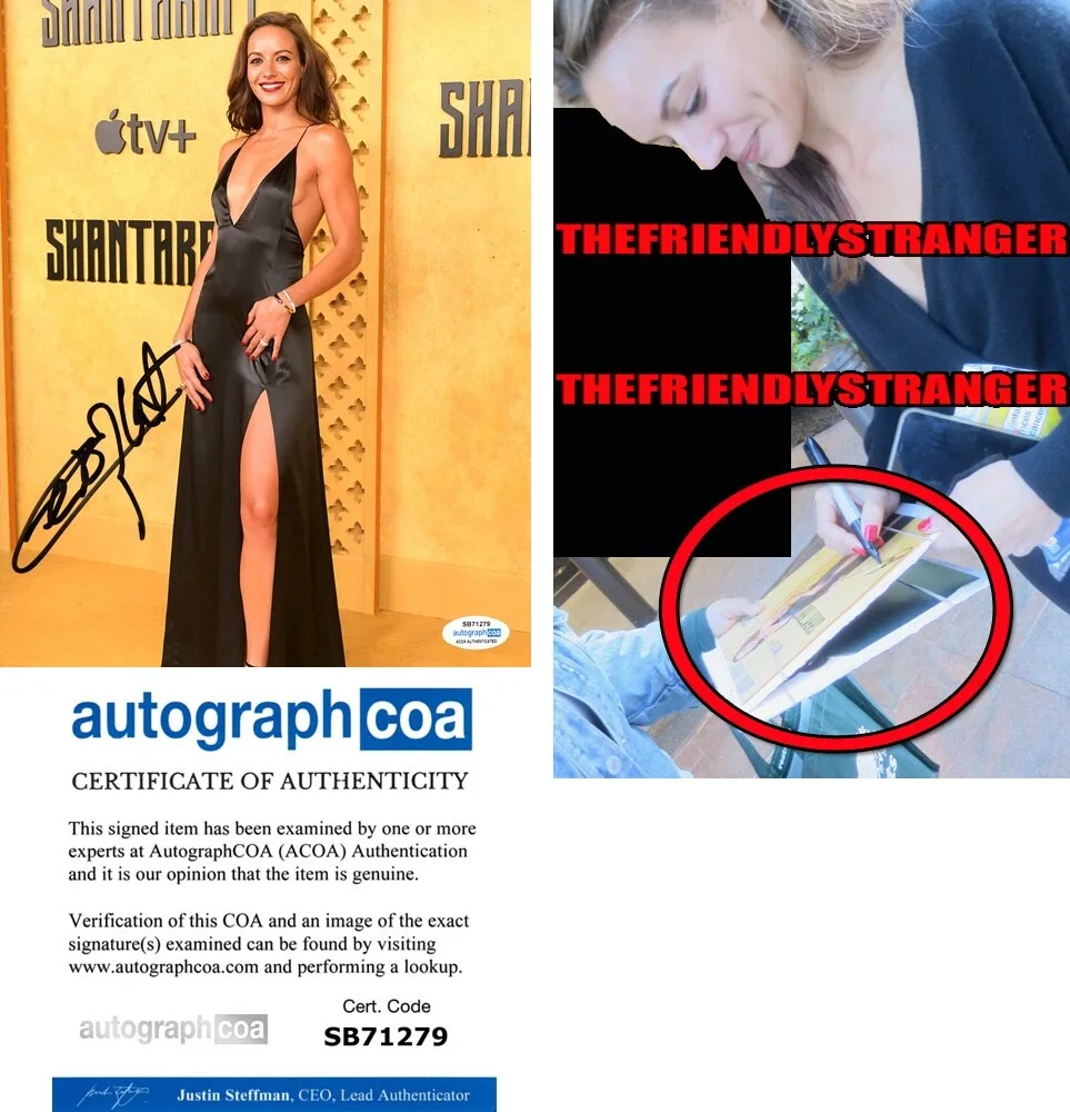 ANTONIA DESPLAT — Antonia Desplat signed 8x10 Photo EXACT PROOF h Sexy WITCHBOARD Shantaram ACOA
