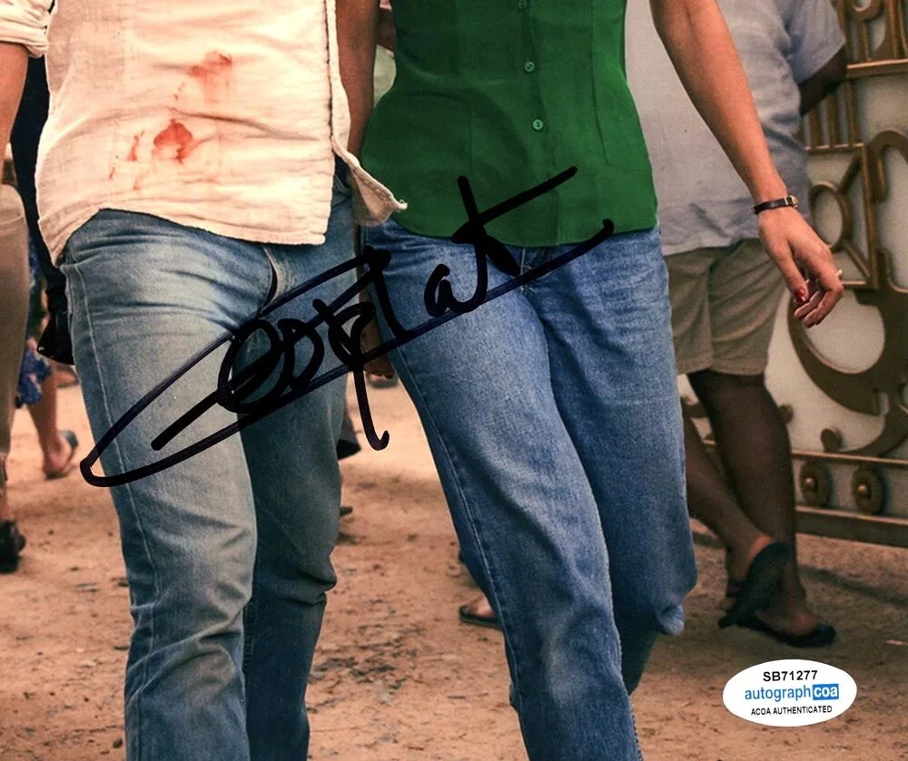ANTONIA DESPLAT — Antonia Desplat signed "SHANTARAM" 8x10 Photo EXACT PROOF e Charlie Hunnam ACOA, изображение 5