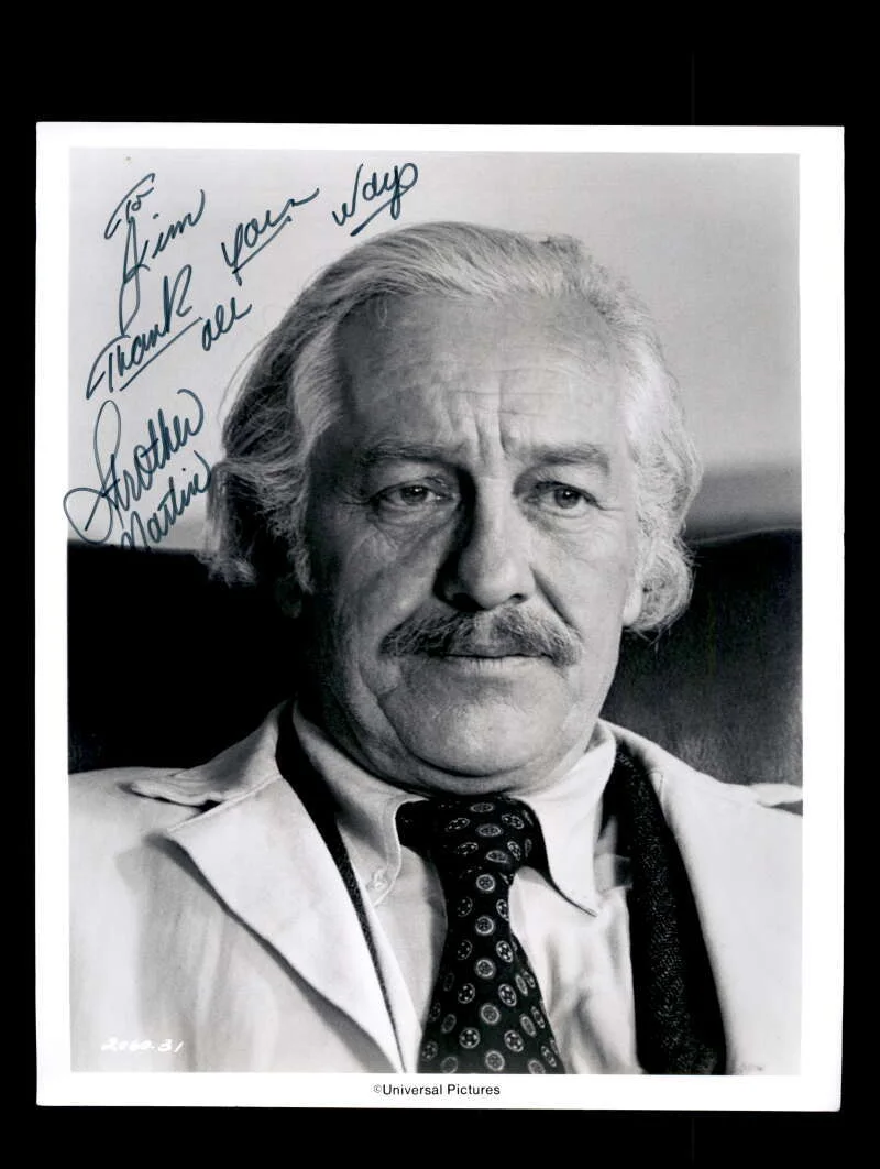 Strother Martin — Strother Martin PSA DNA Coa Signed 8x10 Photo Autograph