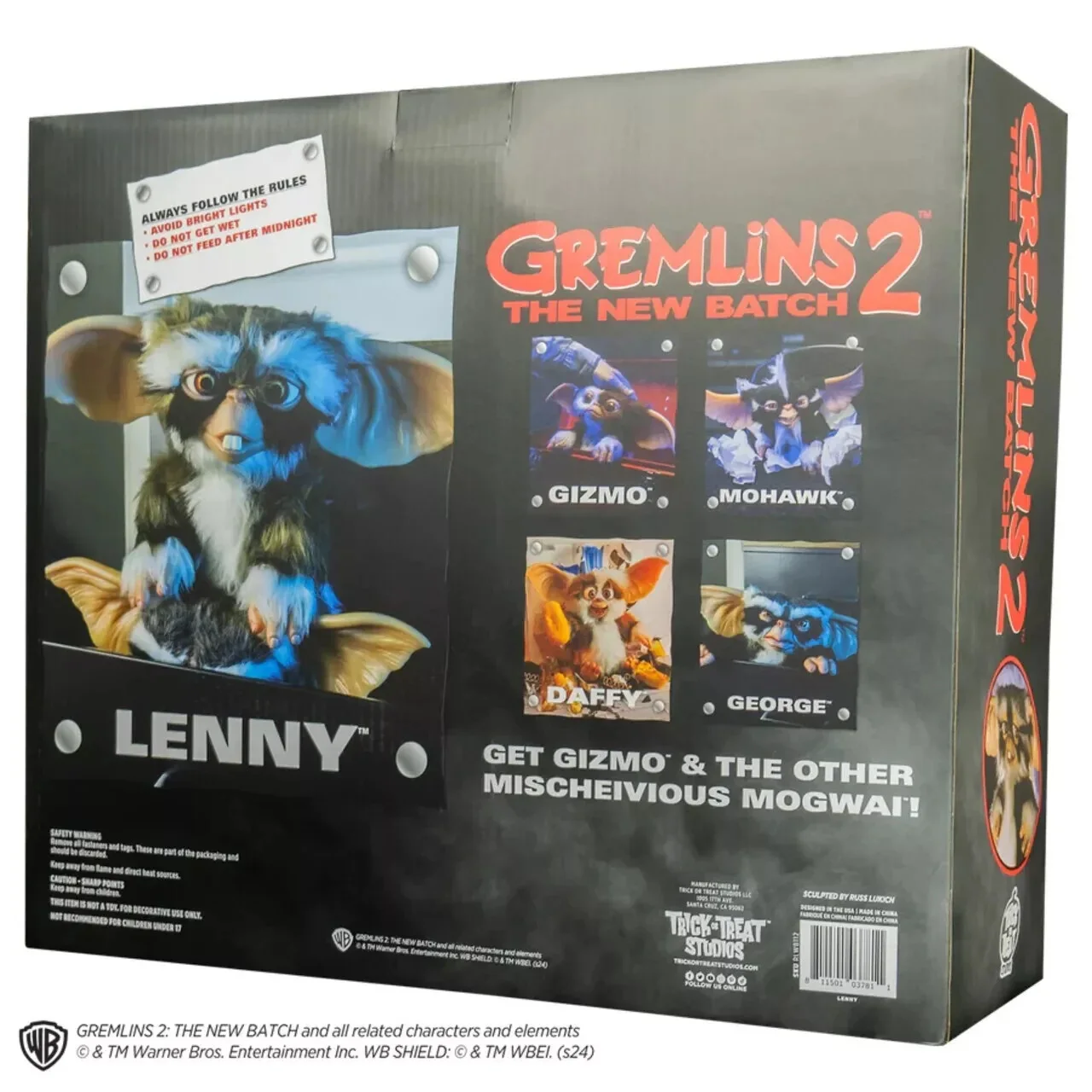 Gremlins 2 : The New Batch Lenny Mogwai Prop replica, image 4