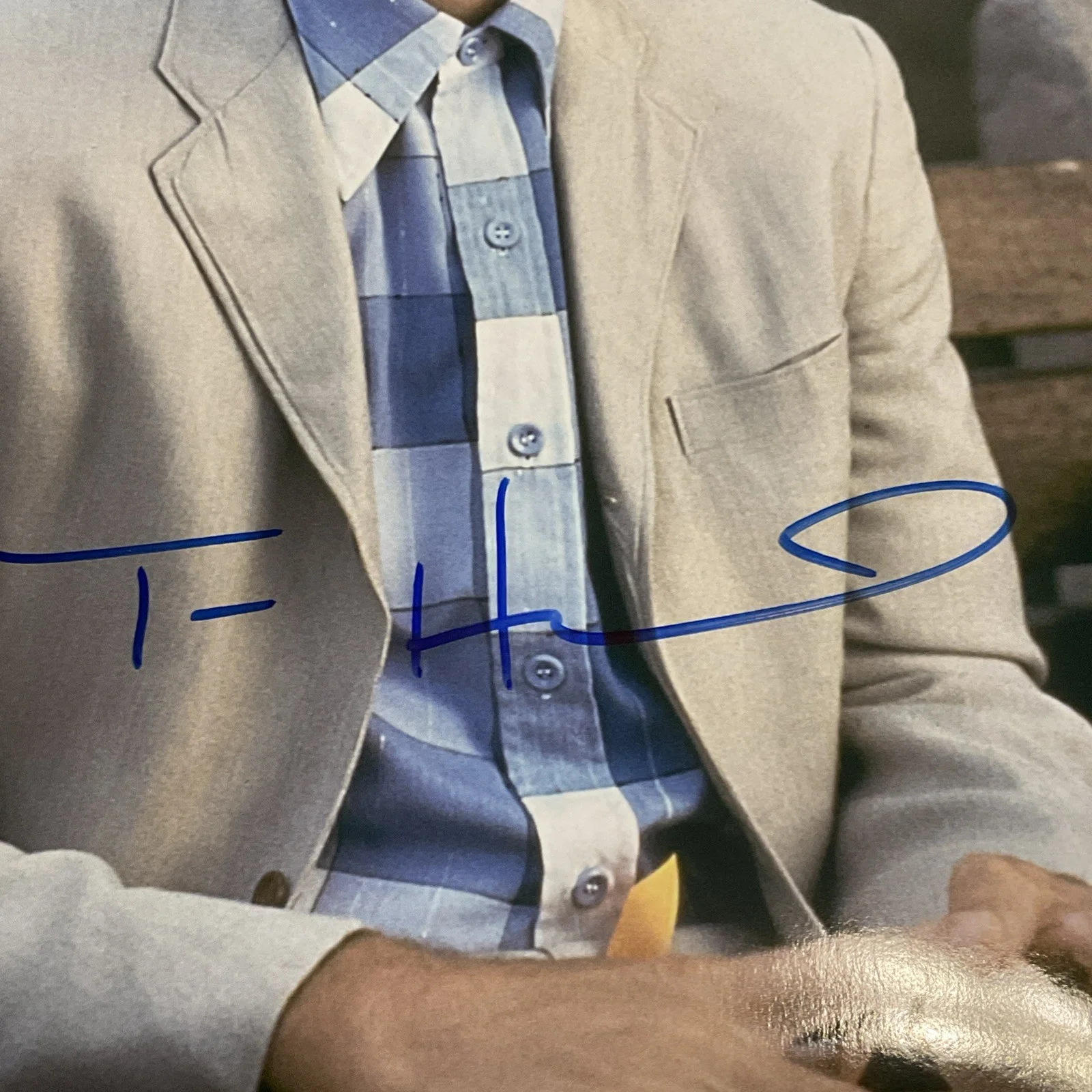 Tom Hanks — Tom Hanks Signed Forrest Gump 8X10 Color Photo Hollywood Collectibles Authentic, изображение 2