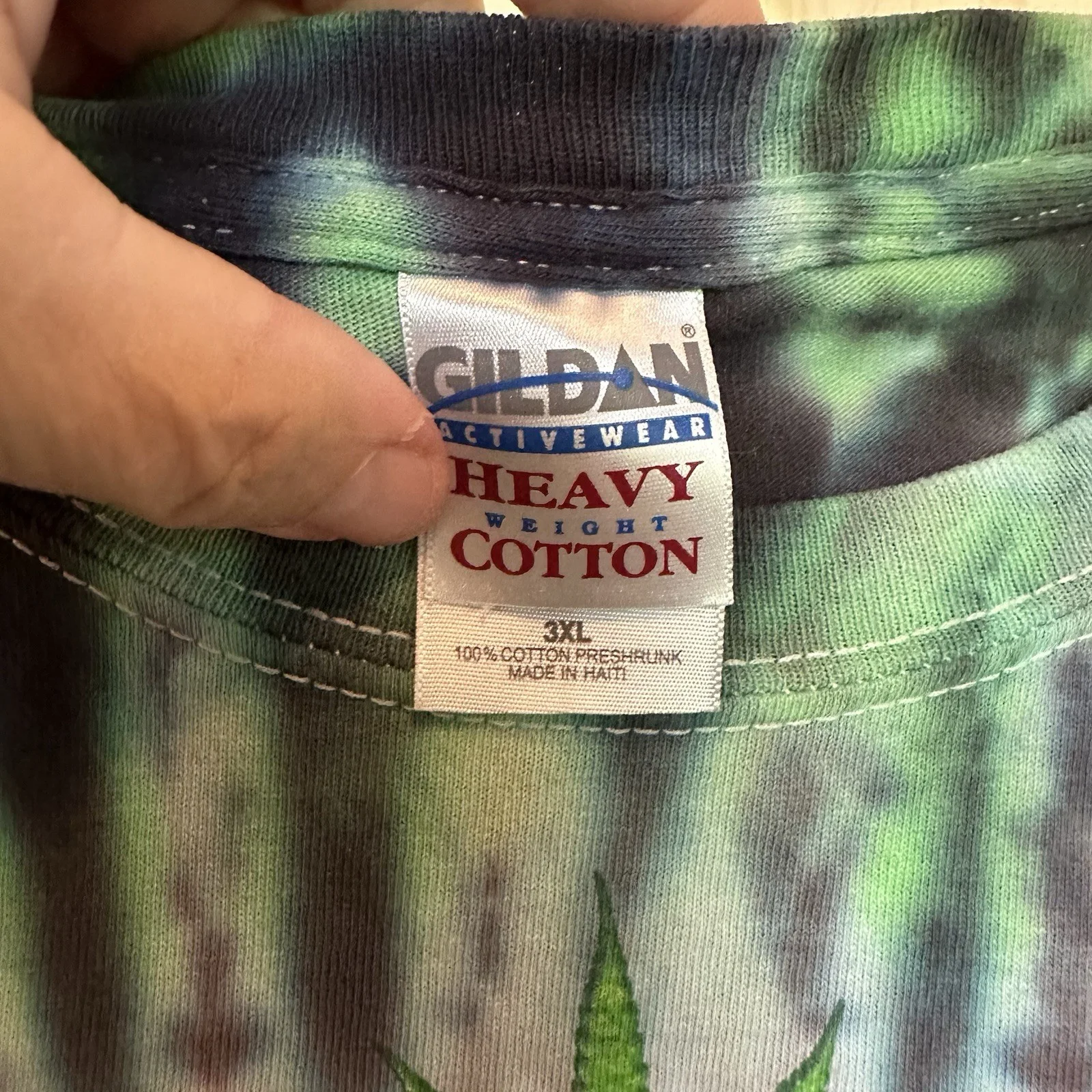 Cheech & Chong Light Up America Tour Tie Dye Gildan T Shirt 3XL 2008 Canada USA, изображение 4