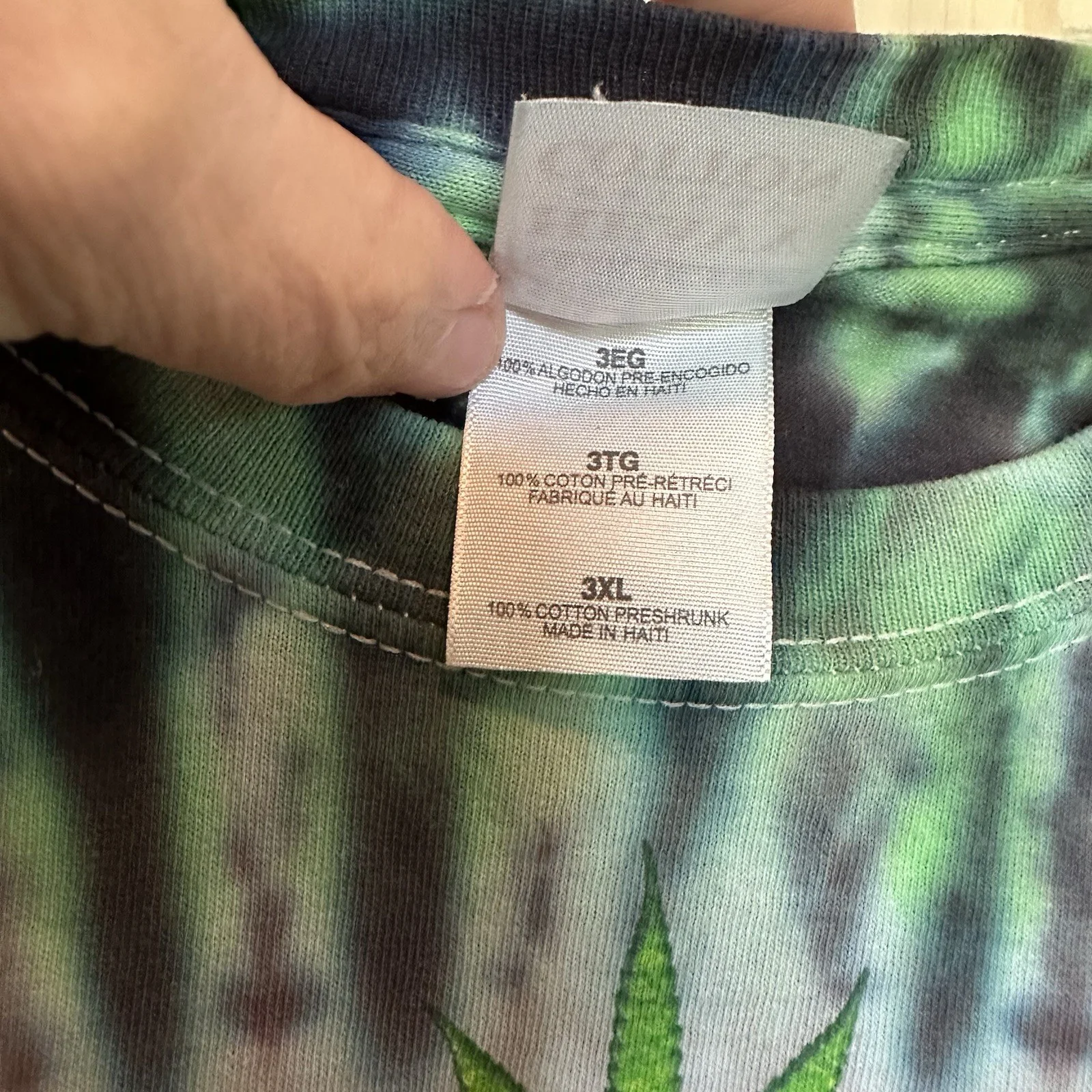 Cheech & Chong Light Up America Tour Tie Dye Gildan T Shirt 3XL 2008 Canada USA, изображение 5