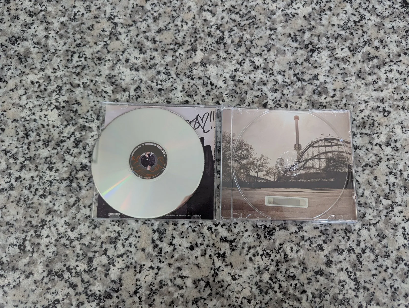 New Medicine "Race You To The Bottom" Rock Band CD Signed Booklet, image 4