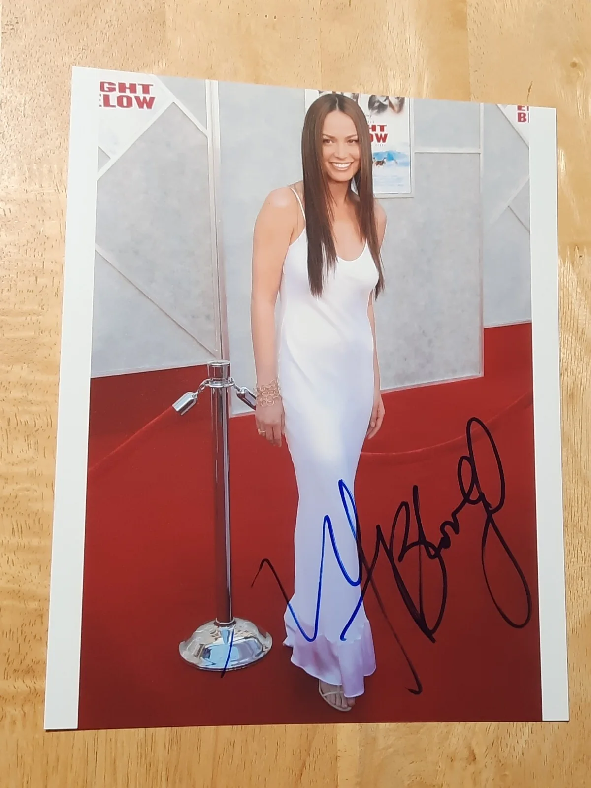 Moon Bloodgood — Moon Bloodgood Red Carpet Auto Autograph 8x10 Hand Signed With COA Model Star