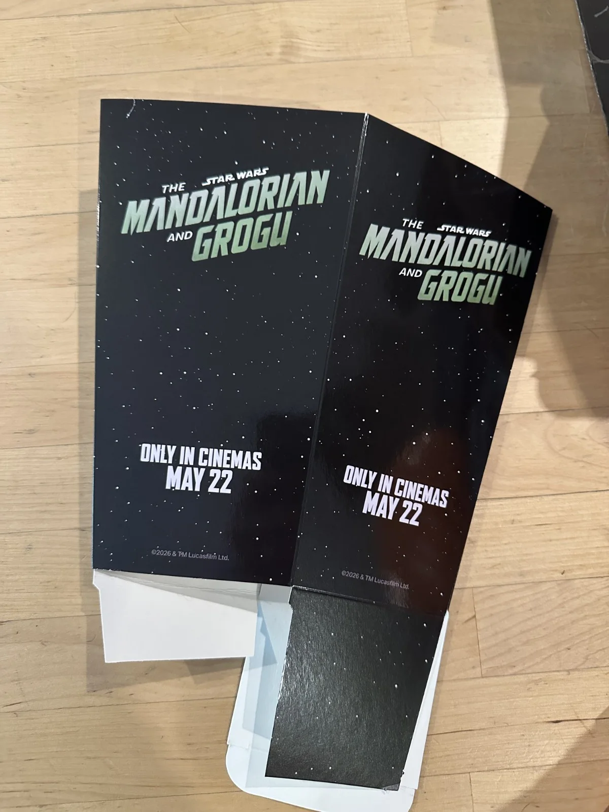 STAR WARS THE MANDALORIAN & GROGU UK FAN EVENT PROMO PROMOTIONAL POPCORN BUCKET, изображение 2