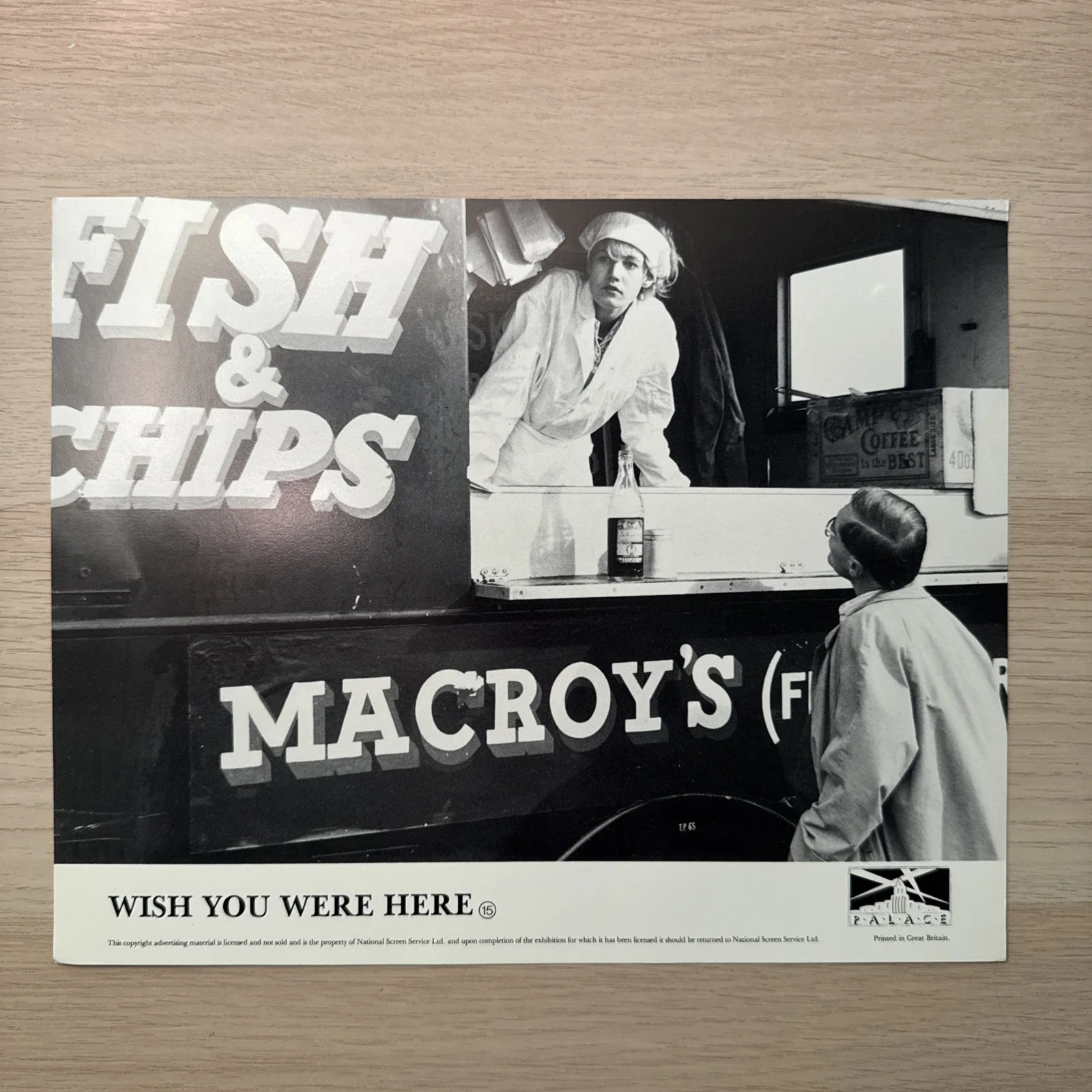 Wish You Were Here 6x ORIGINAL UK FOH Lobby Cards David Leland Emily Lloyd 1987, изображение 5