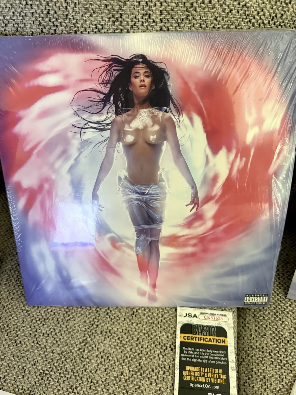 Katy Perry Sexy Hot Singer Signed Autographed 143 Album Insert JSA COA, изображение 4