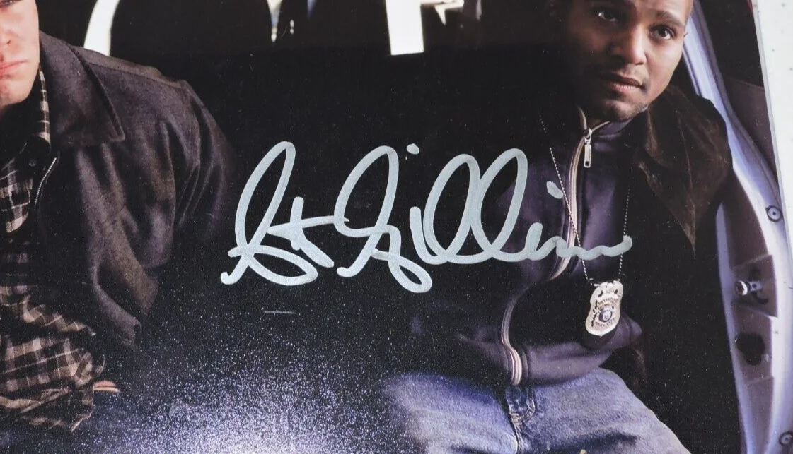 Seth Gilliam — SETH GILLIAM signed (THE WIRE) 8X10 photo *ELLIS CARVER* Zobie COA, изображение 2