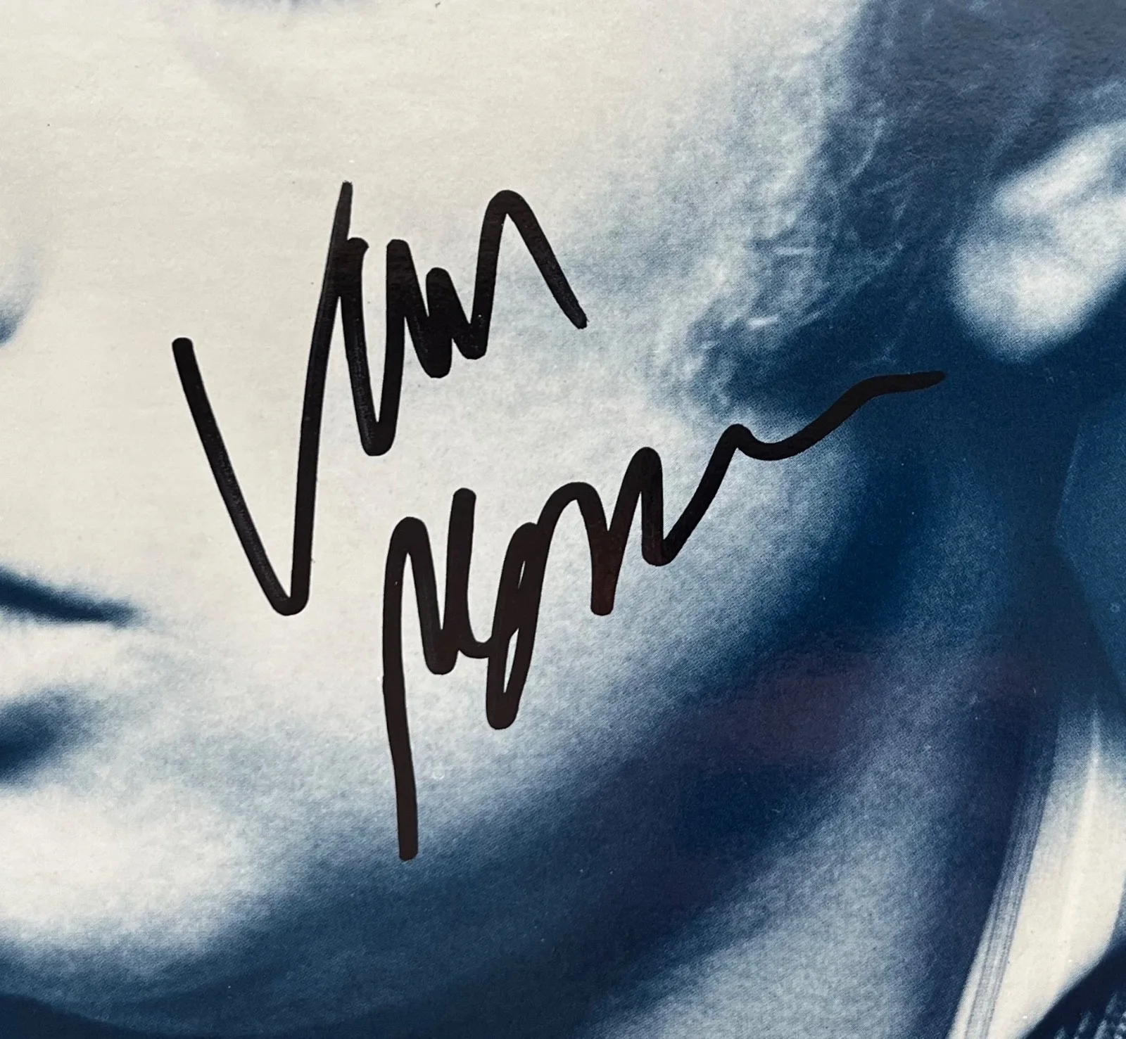 VAN MORRISON SIGNED INTO THE MUSIC VINYL RECORD PSA LOA AH00592, image 4