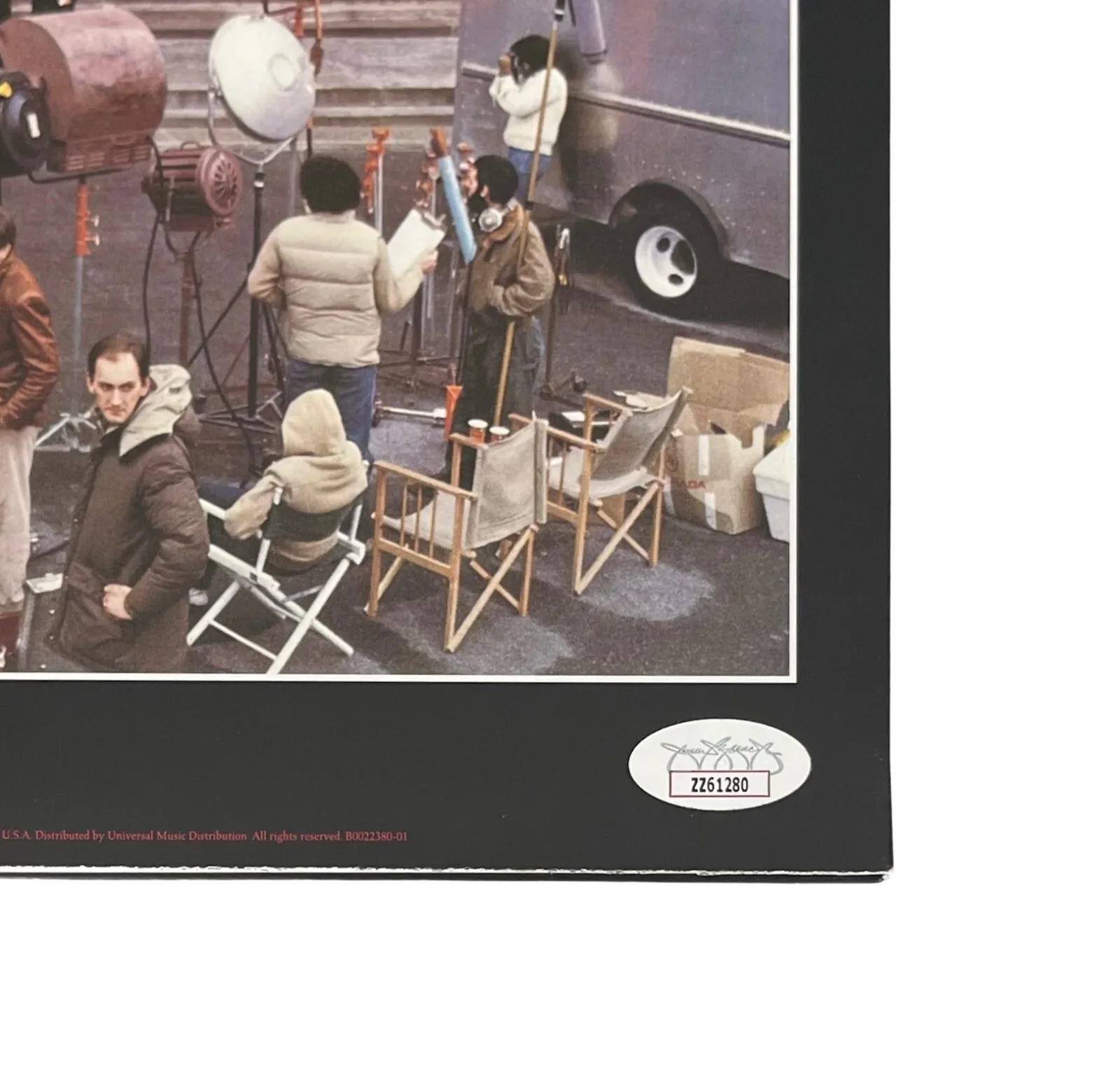 GEDDY LEE SIGNED RUSH MOVING PICTURES VINYL RECORD JSA LOA ZZ61280, изображение 3