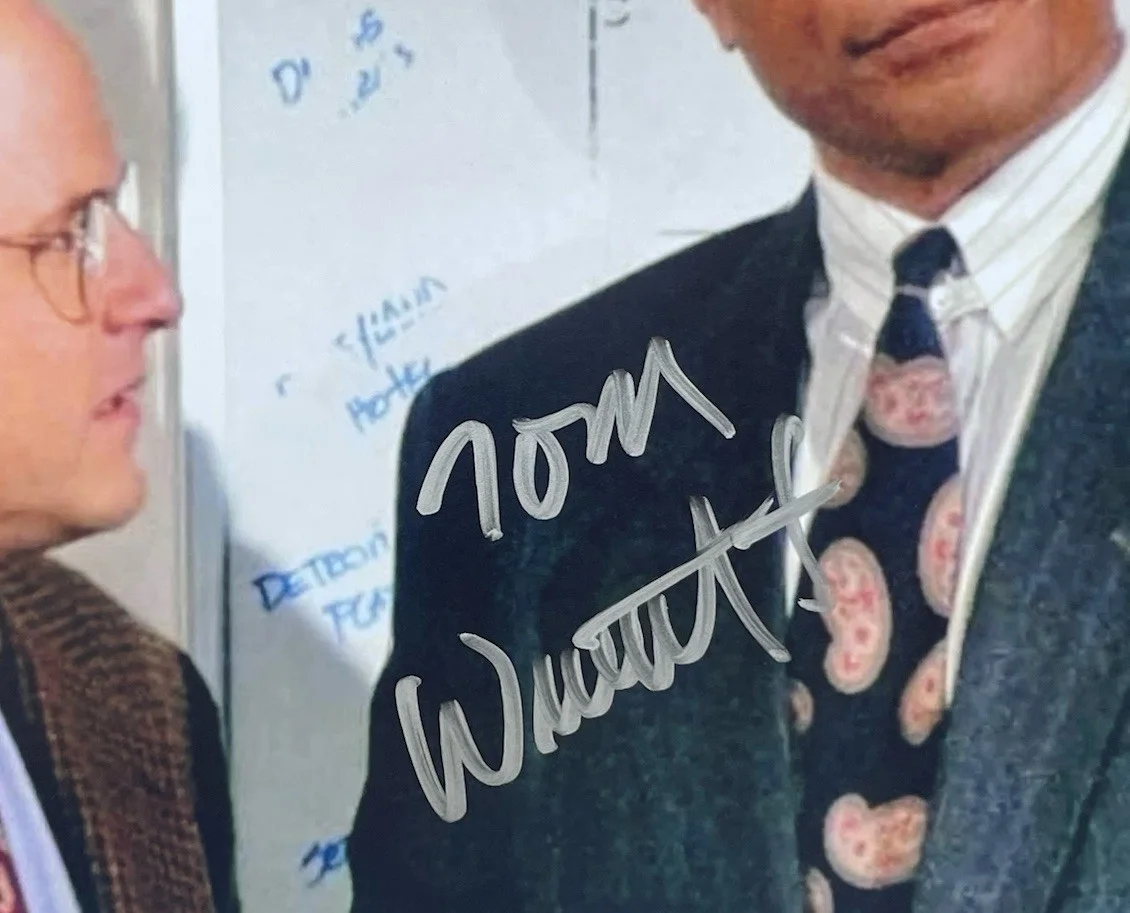 Tom Wright — Tom Wright Authentic Hand Signed 8x10 Photo Autograph Seinfeld, image 2