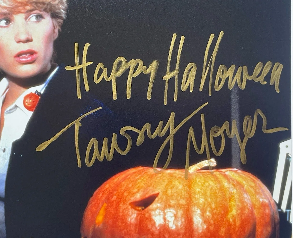 Tawny Moyer — Tawny Moyer Signed 8x10 Photo Authentic Halloween II Nurse Jill, изображение 2
