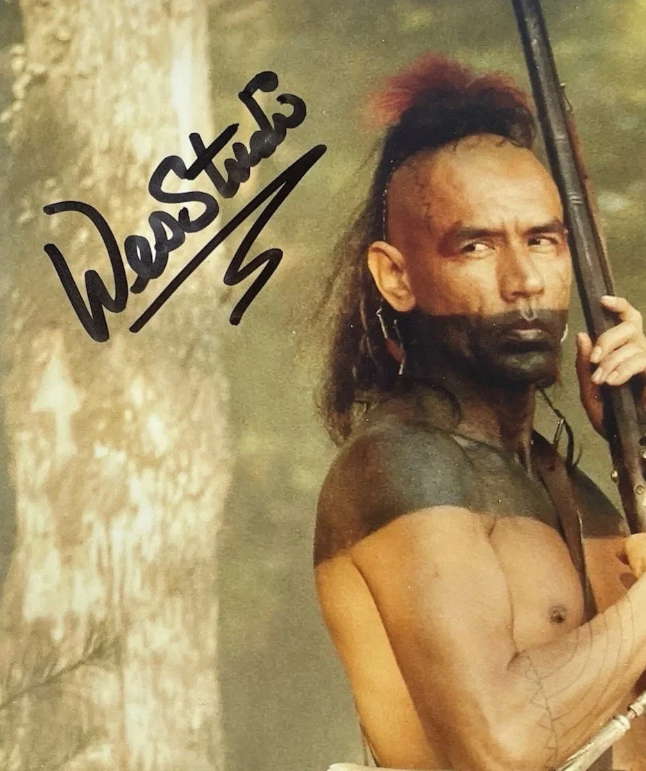 Wes Studi Hand Signed 8x10 Photo Autographed, Last Of The Mohicans, изображение 2