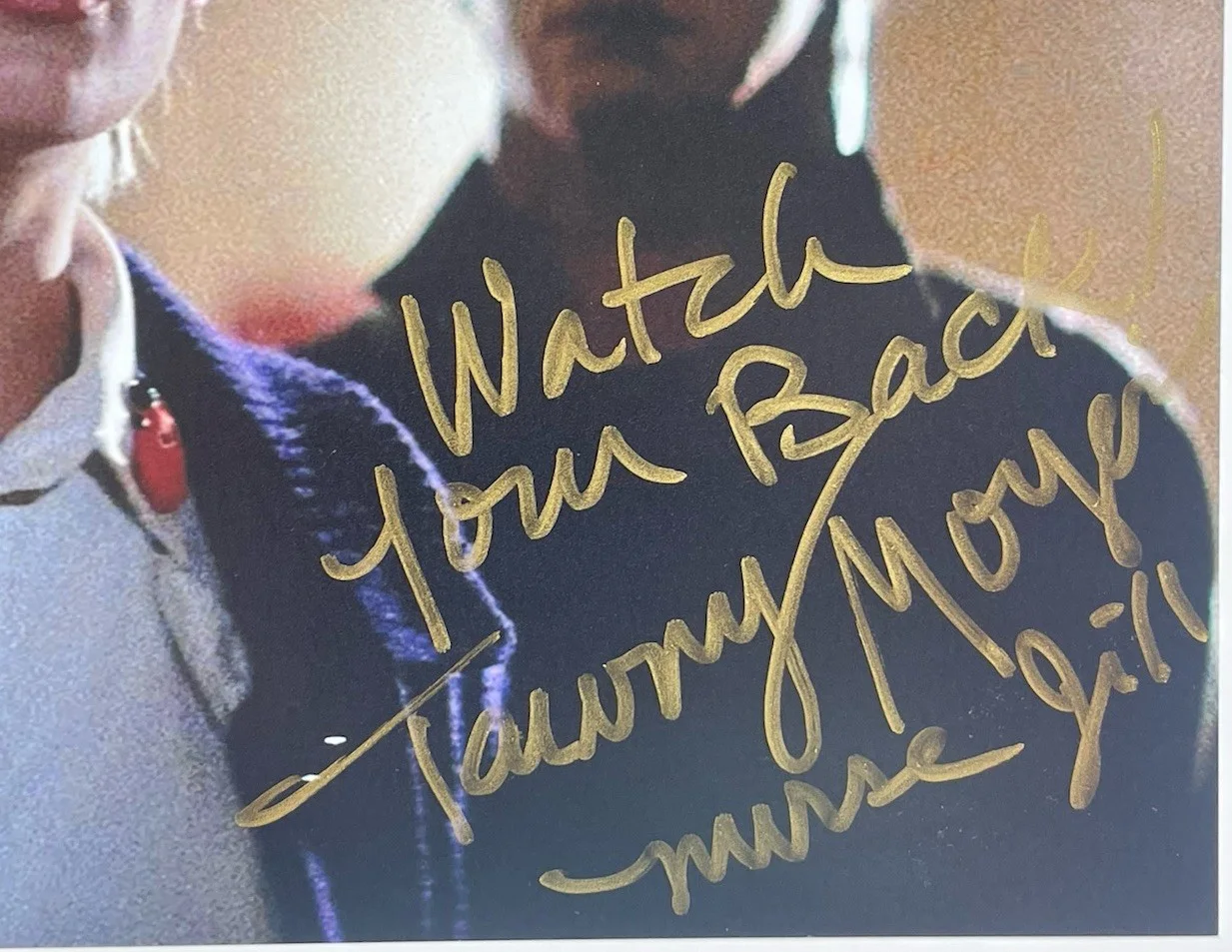 Tawny Moyer — Tawny Moyer Signed 8x10 Photo Authentic Halloween II Nurse Jill, image 2
