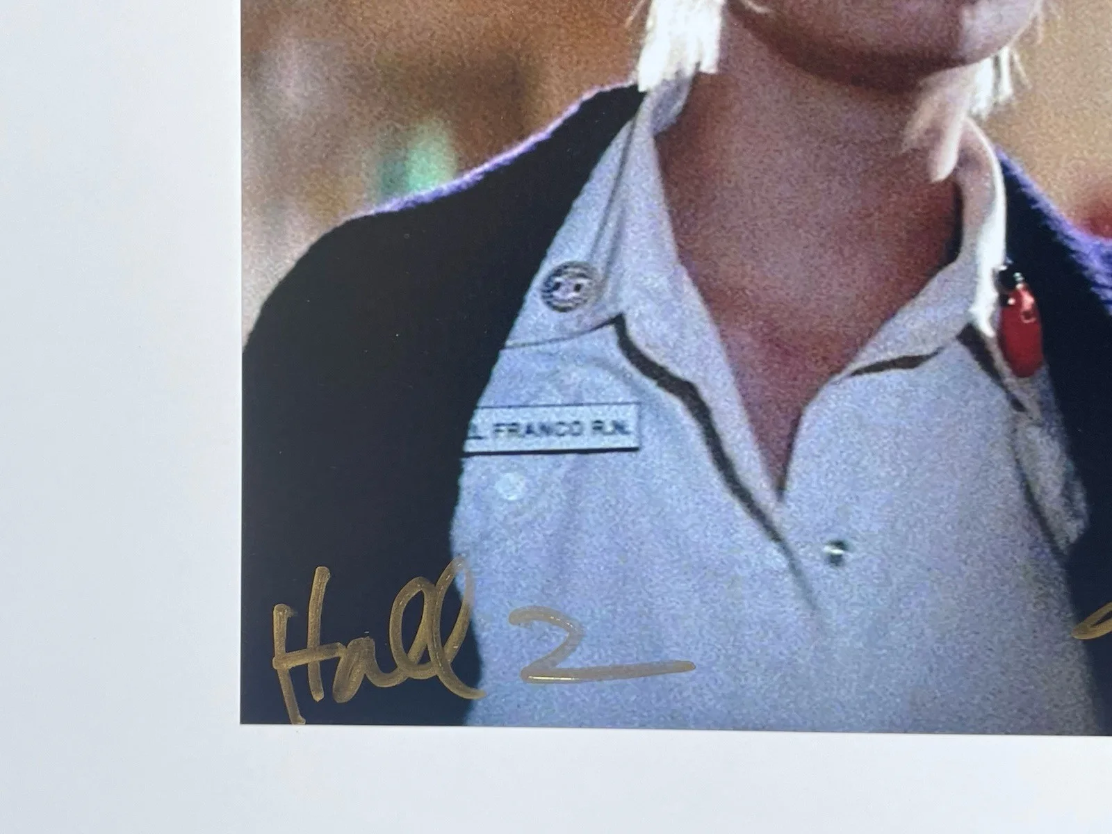 Tawny Moyer — Tawny Moyer Signed 8x10 Photo Authentic Halloween II Nurse Jill, image 3