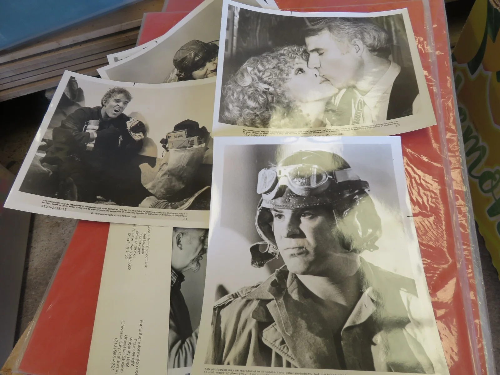 Super Cool Production Notes & 5 Photographs Joh Belushi & Steve Martin So Cool!, изображение 4