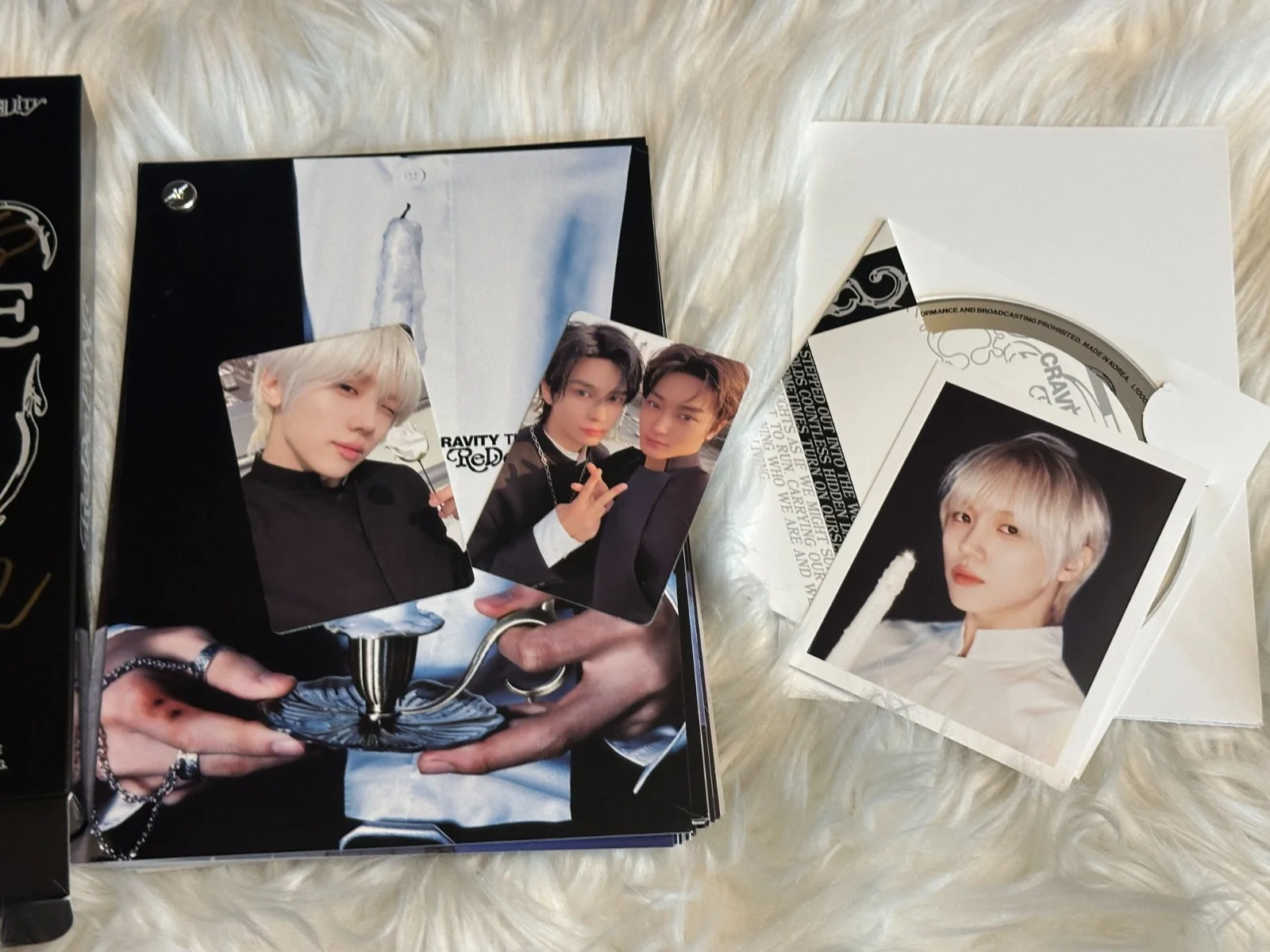 CRAVITY - ALL MEMBER Autograph(Signed) PROMO ALBUM KPOP, изображение 3