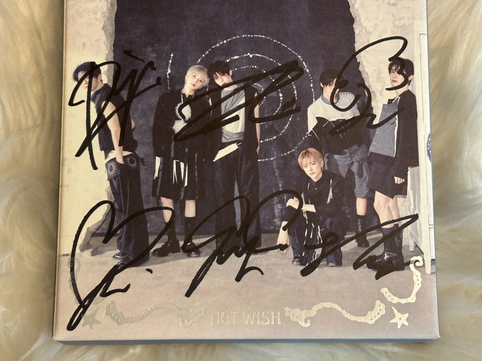 NCT WISH [Ode to Love] - ALL MEMBER Autograph(Signed) PROMO ALBUM KPOP, изображение 2