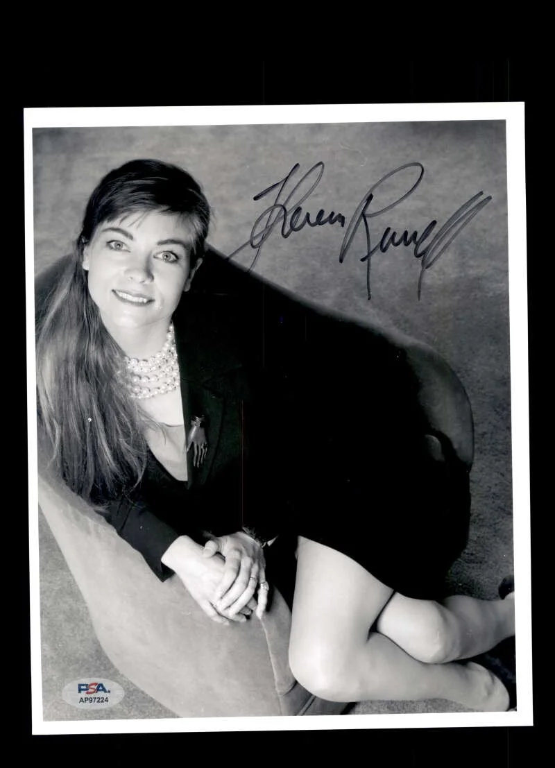Theresa Russell — Theresa Russell PSA DNA Coa Signed 8x10 Photo Autograph