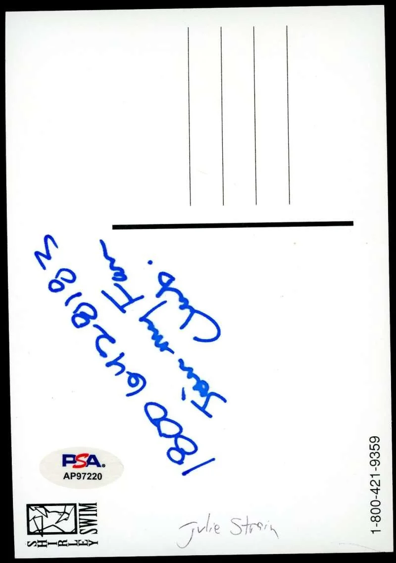 Julie Strain — Julie Strain PSA DNA Coa Signed 5x7 Photo Autograph, image 2