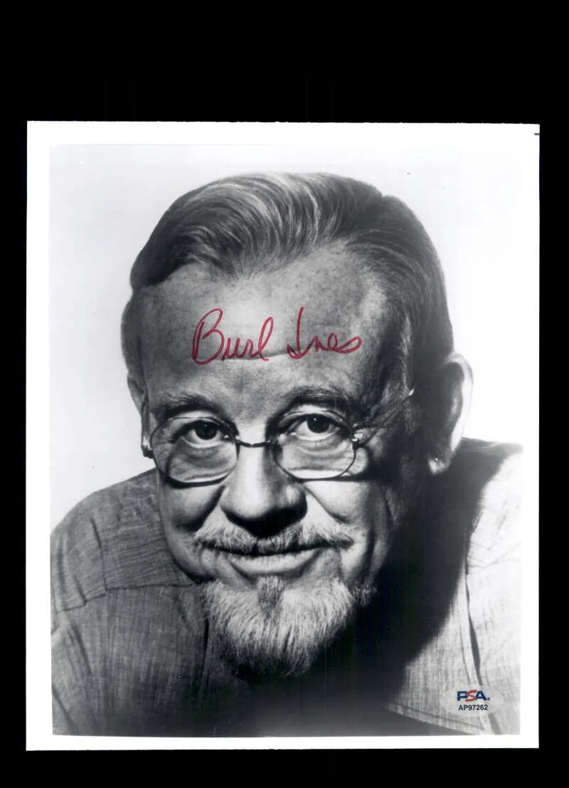 Burl Ives — Burl Ives PSA DNA Coa Signed 8x10 Photo Autograph