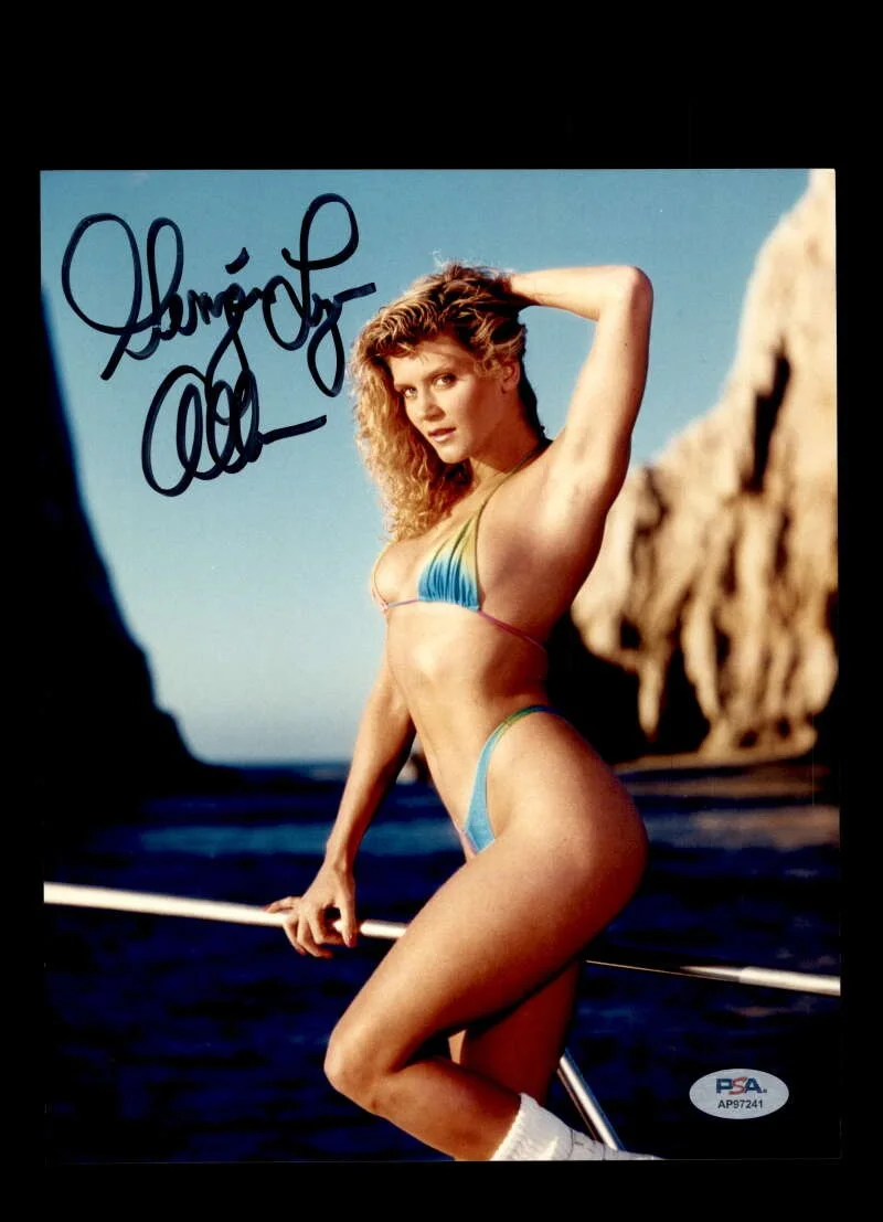Ginger Lynn Allen — Ginger Lynn Allen PSA DNA Coa Signed 8x10 Photo Autograph