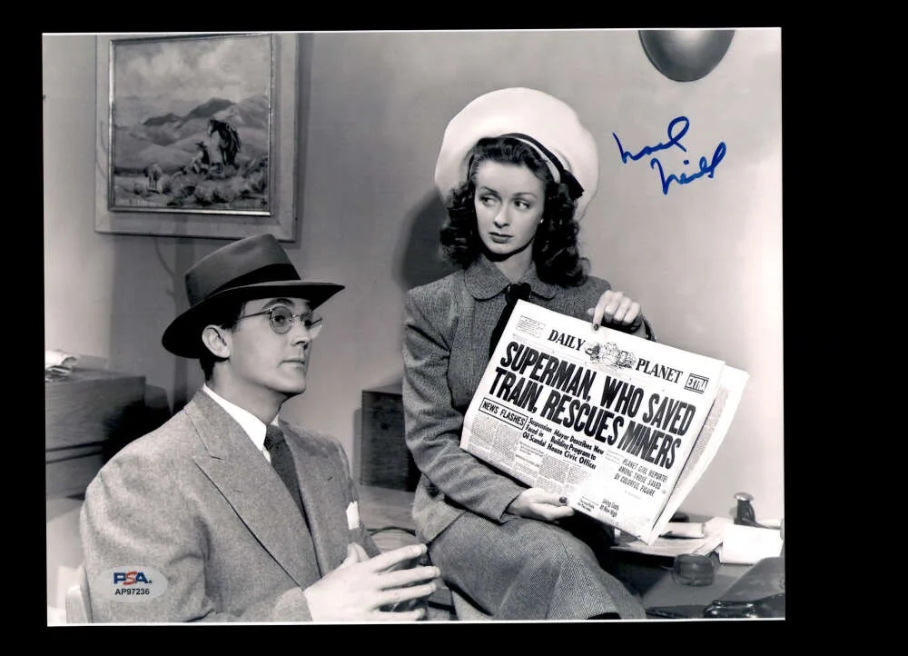 Noel Neill — Noel Neill PSA DNA Coa Signed 8x10 Photo Autograph Superman
