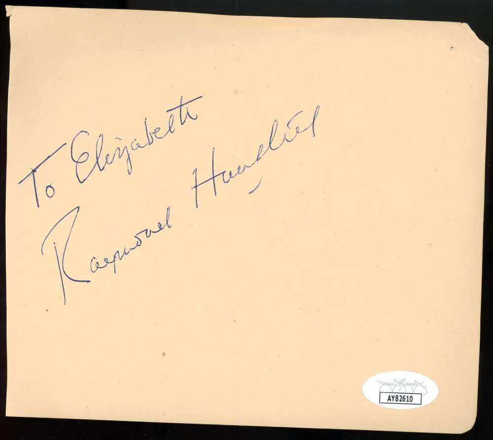 Rex Harrison — Rex Harrison JSA Coa Signed Album Page Autograph, image 2