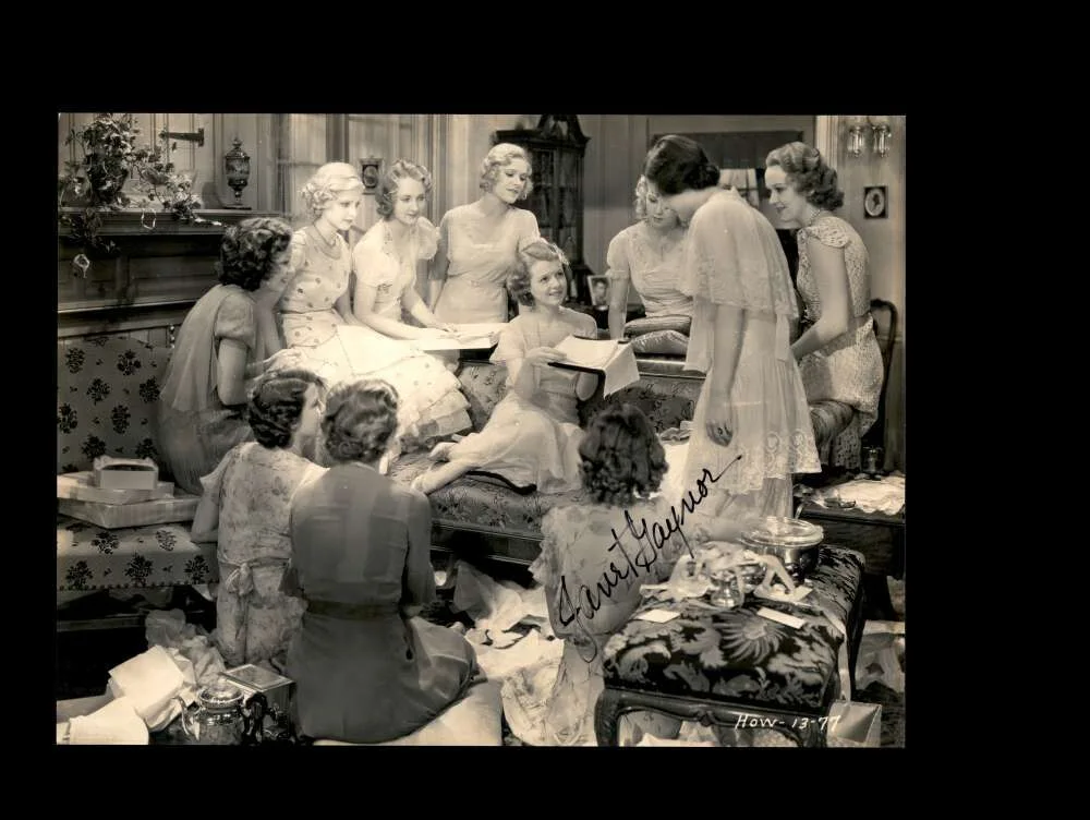 Janet Gaynor — Janet Gaynor JSA Coa Signed 7x9 Vintage The First Year Photo Autograph