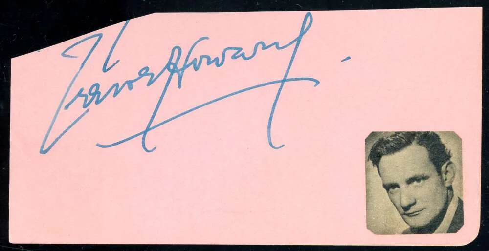 Trevor Howard — Trevor Howard JSA Coa Signed Album Page Cut Autograph